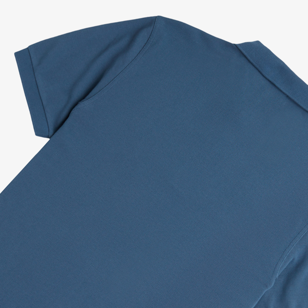 프레드페리 M6000 플레인 프레드페리 셔츠 미드나잇블루/라이트아이스(Fred Perry M6000 Plain Fred Perry Shirt Midnight Blue/Light Ice) - 4