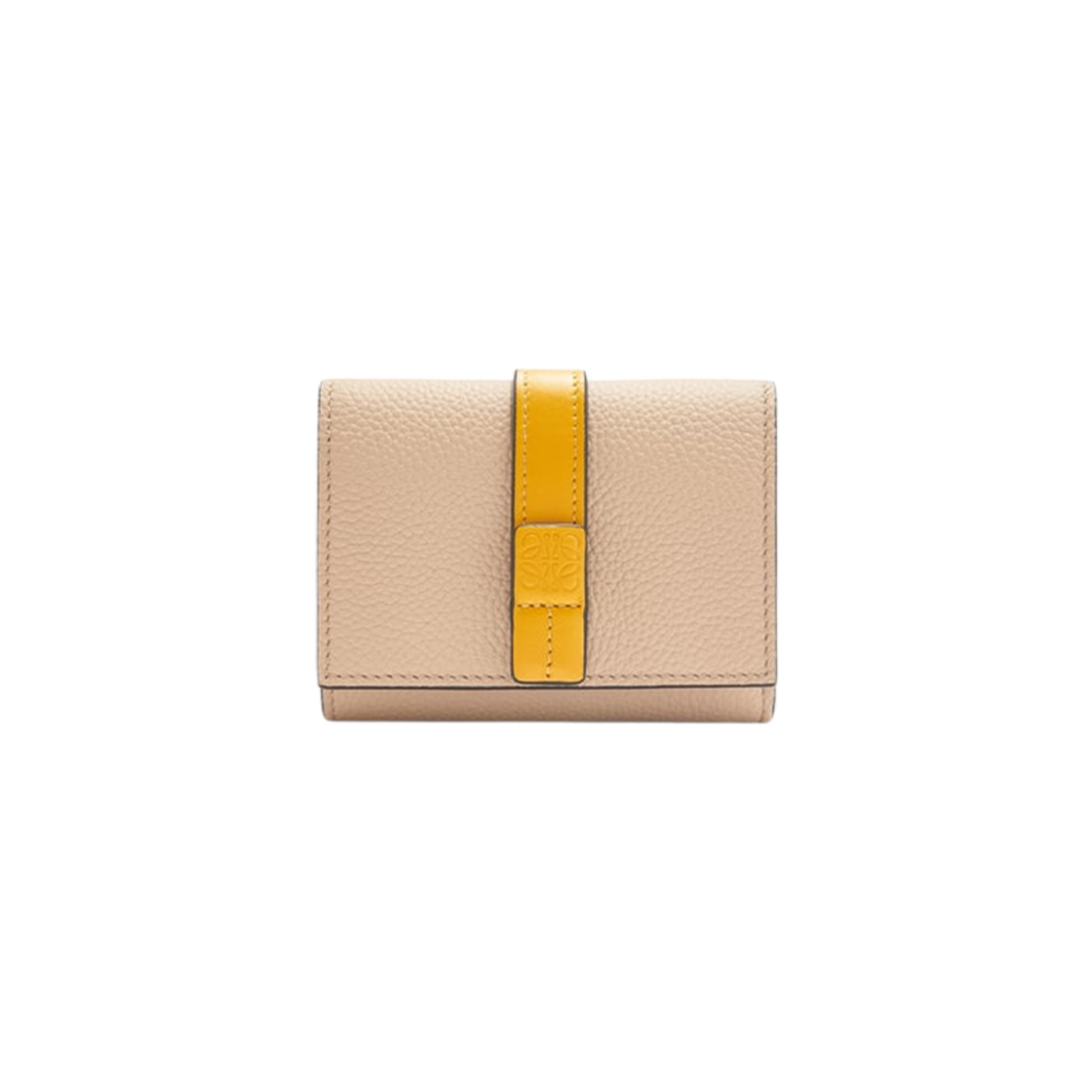 Loewe Trifold Wallet In Soft Grained Calfskin Paper Craft Sunflower 상세 이미지 1