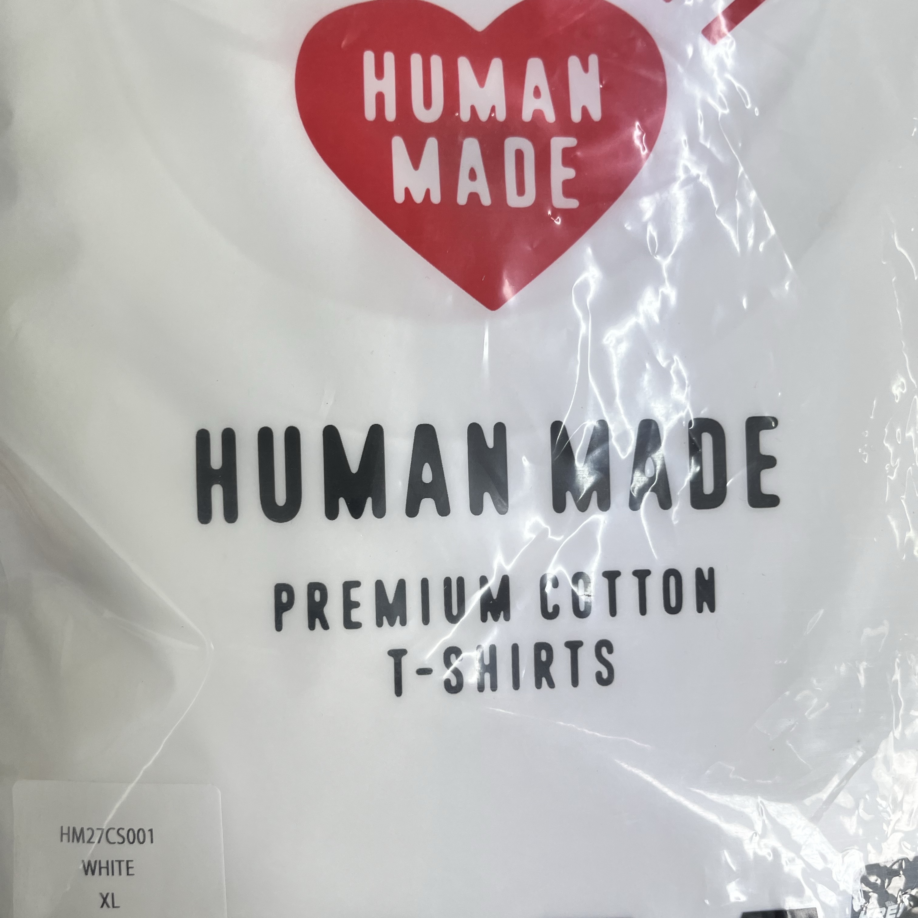 Human Made T-Shirts White (3 Pack) 착용 스타일