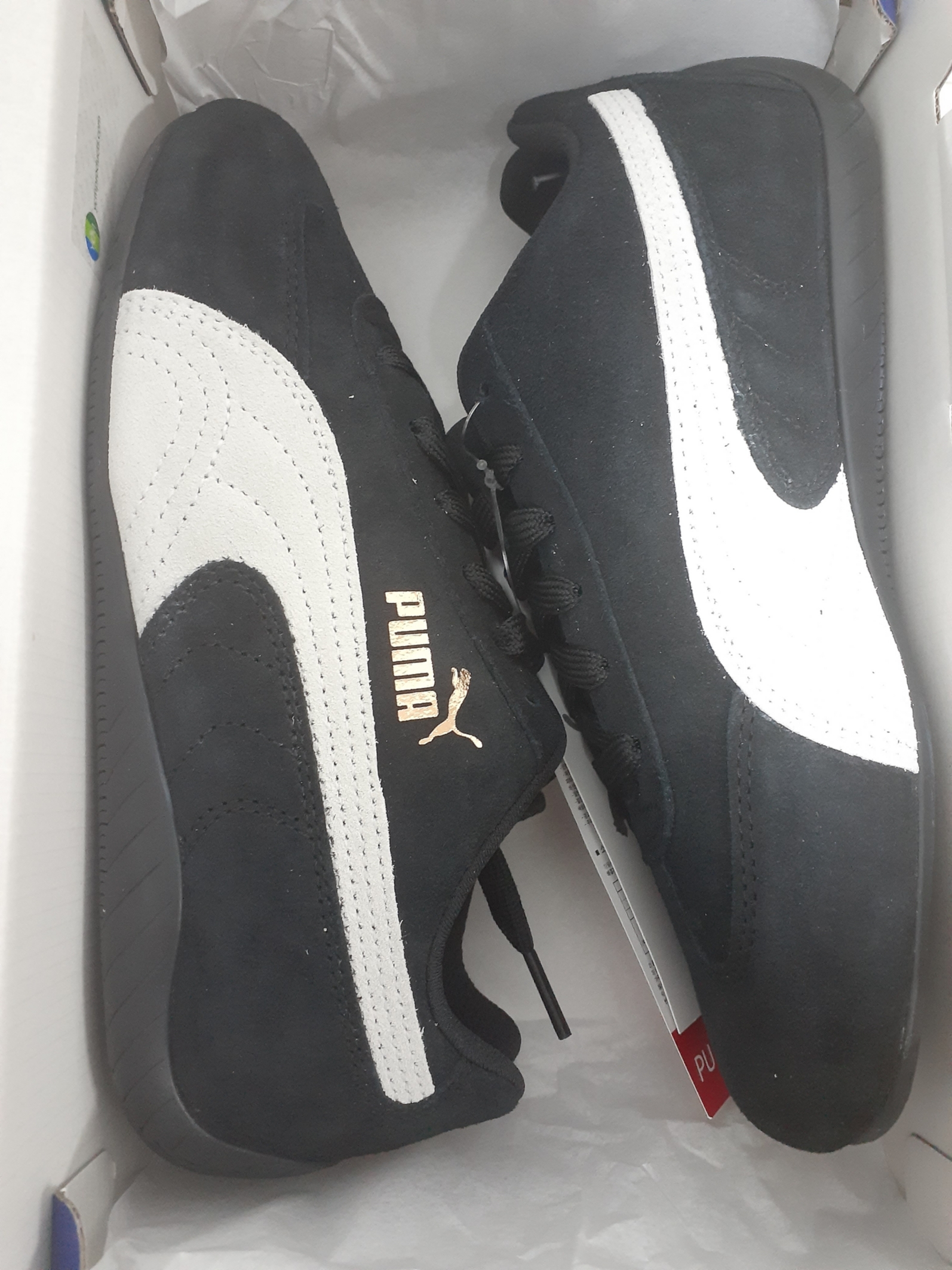 Puma Speedcat OG Sparco Black White 착용 스타일