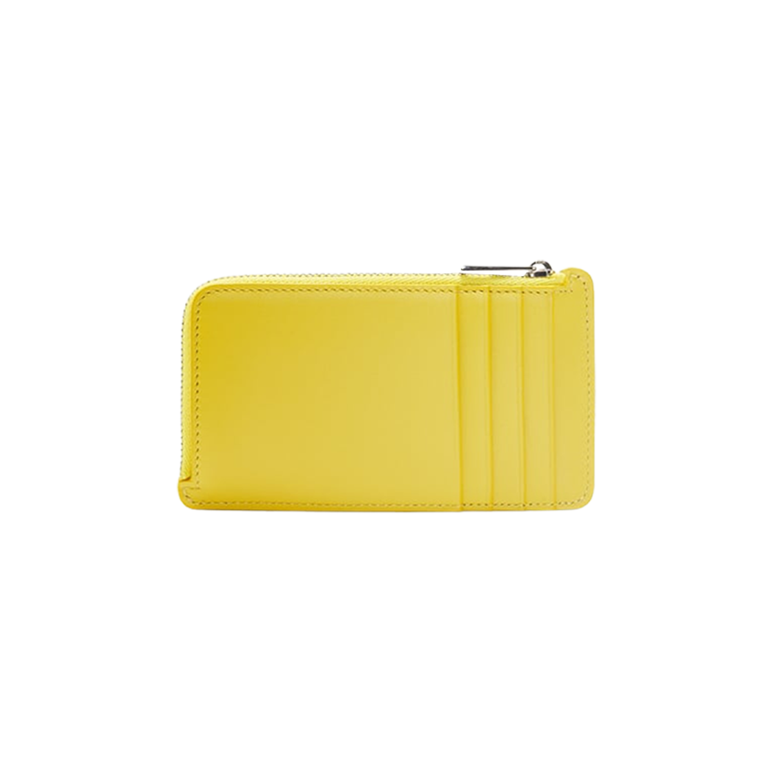 Loewe Coin Card Holder in Satin Calfskin Yellow 상세 이미지 3