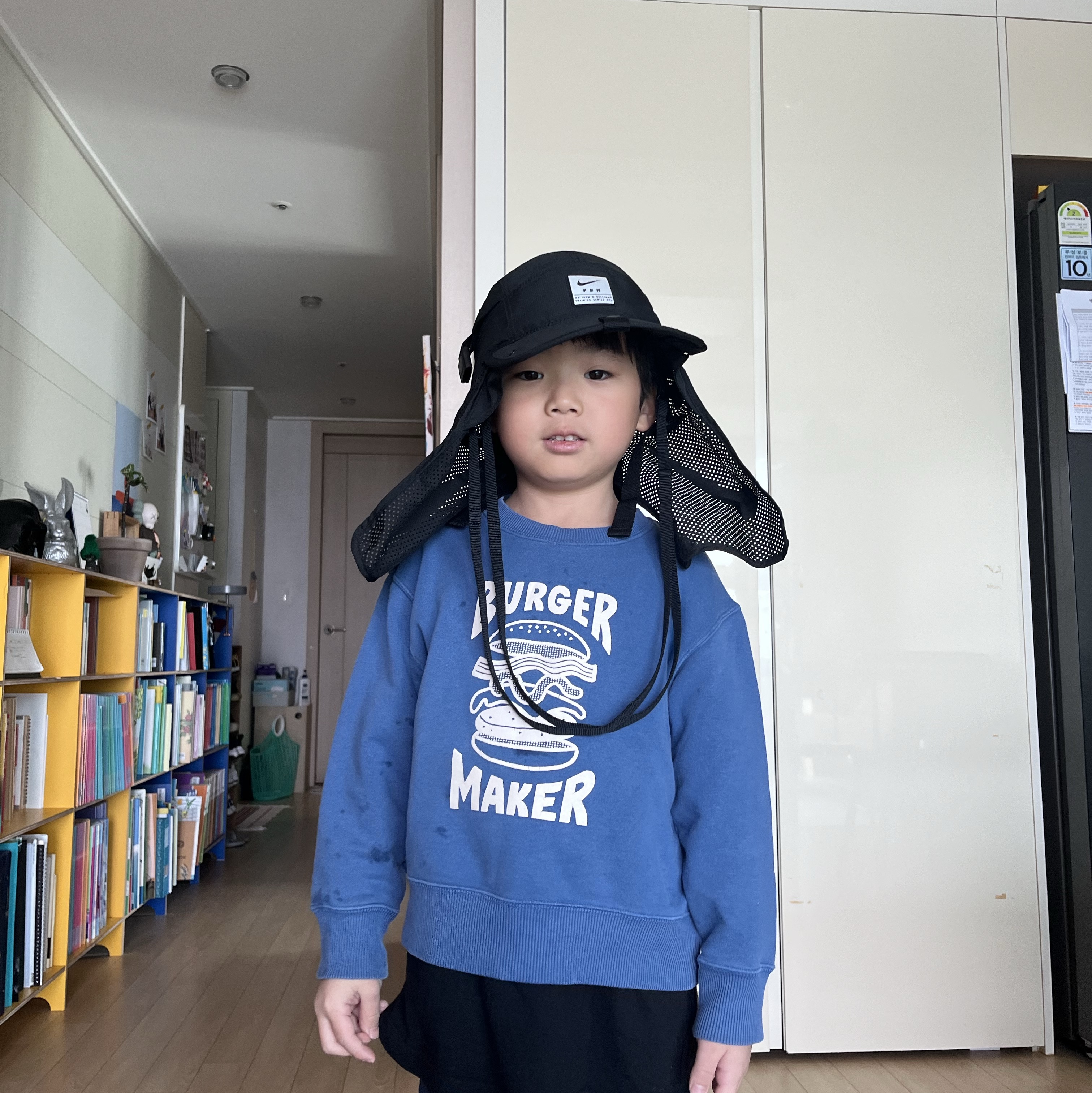 Nike x Matthew M Williams NRG AW84 Cap Black 착용 스타일