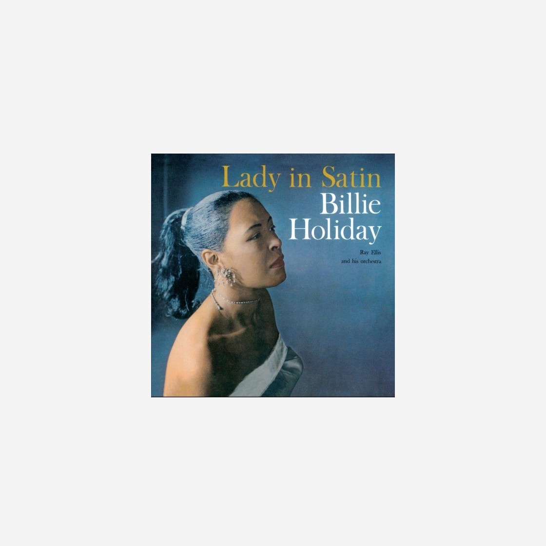 Billie Holiday Lady in Satin LP Blue 상세 이미지 3