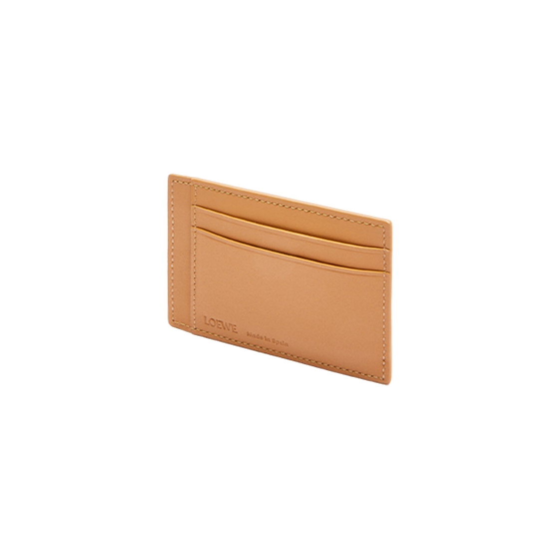 Loewe Slim Card Holder in Diamond Calfskin Warm Desert 상세 이미지 2