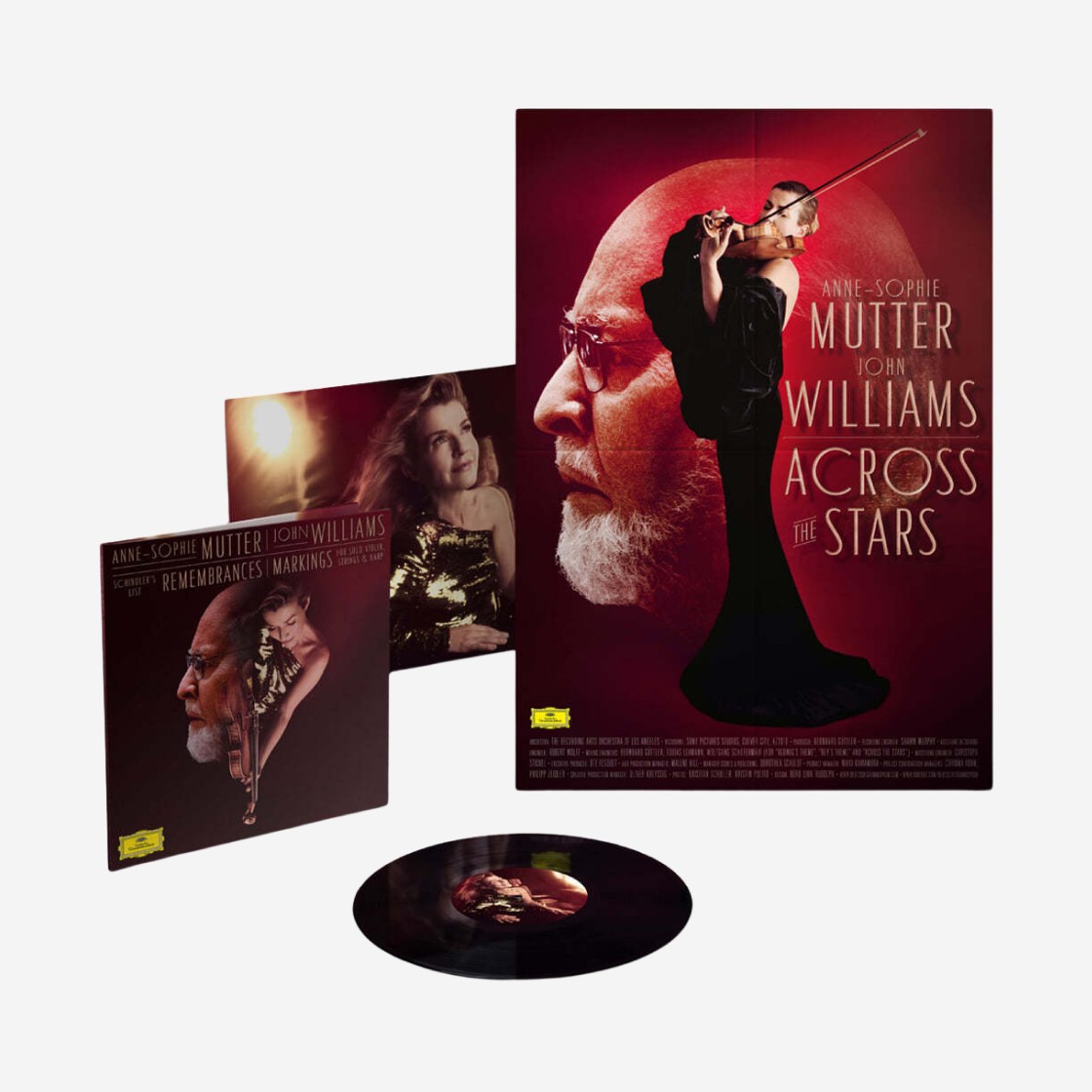 Anne Sophie Mutter John Williams: Remembrances Marking from Movie Schindler's List 10 inch Single Edition Vinyl Black 상세 이미지 1