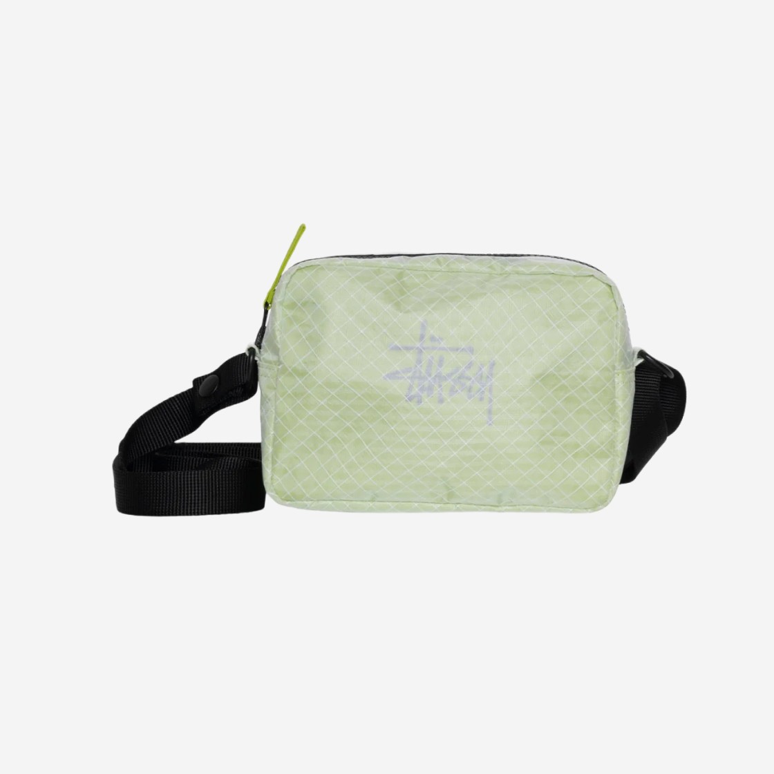 Stussy Ripstop Overlay Side Pouch Lime 상세 이미지 1