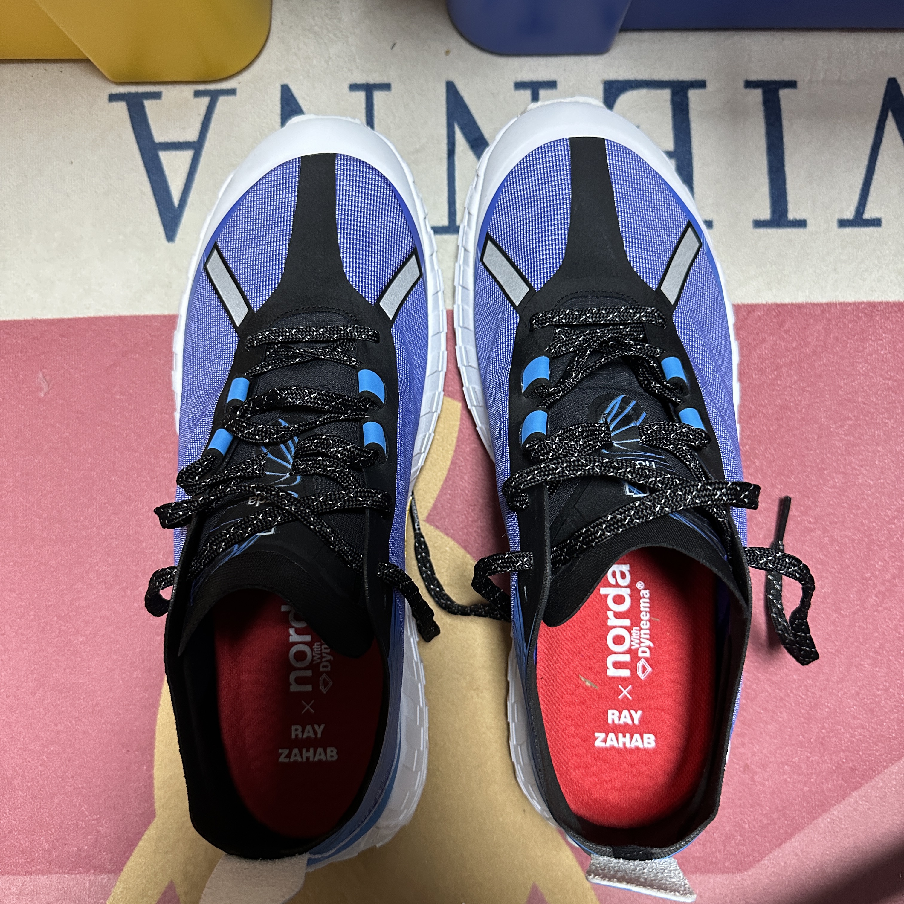 Norda x Ray Zahab 001 Azure Blue 착용 스타일
