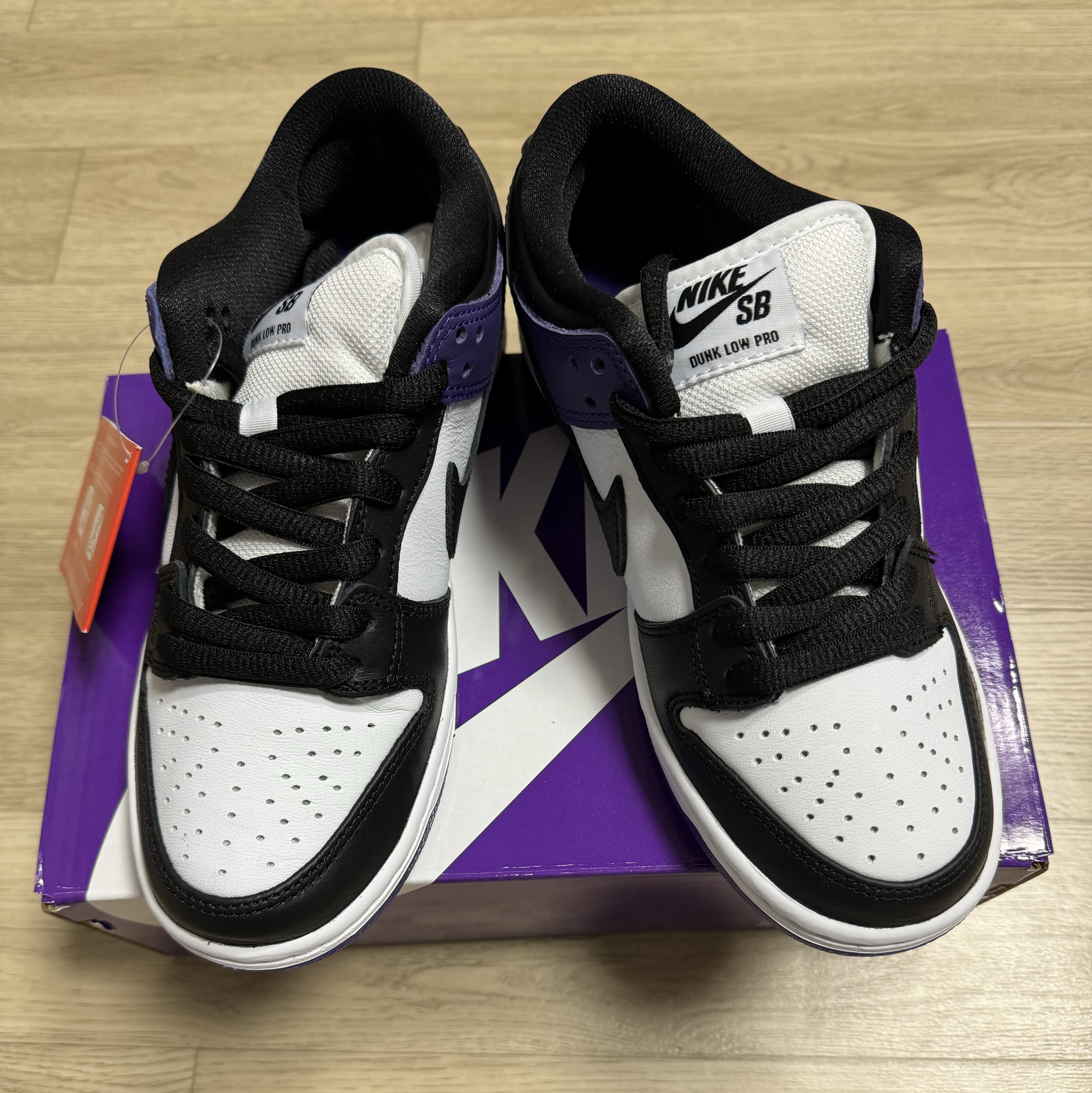 Nike SB Dunk Low Pro Court Purple 착용 스타일