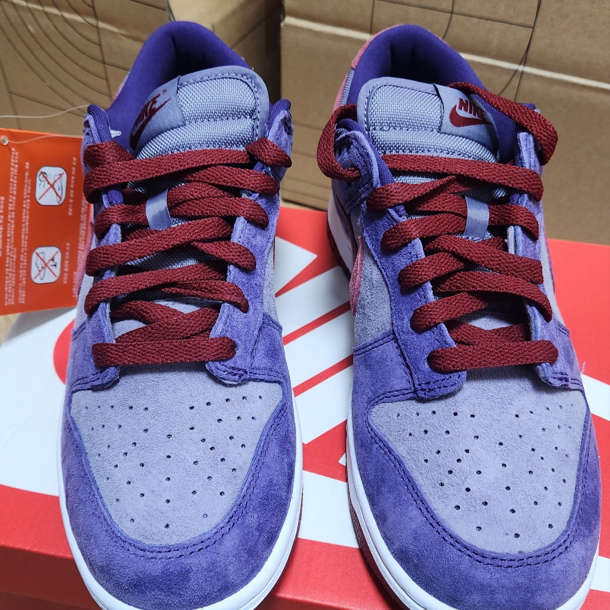 Nike Dunk Low SP Plum 2024 착용 스타일 - 1