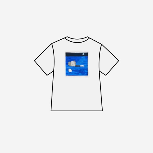 (키즈) 유니클로 UT x 카우스 숏슬리브 그래픽 티셔츠 화이트 - KR
