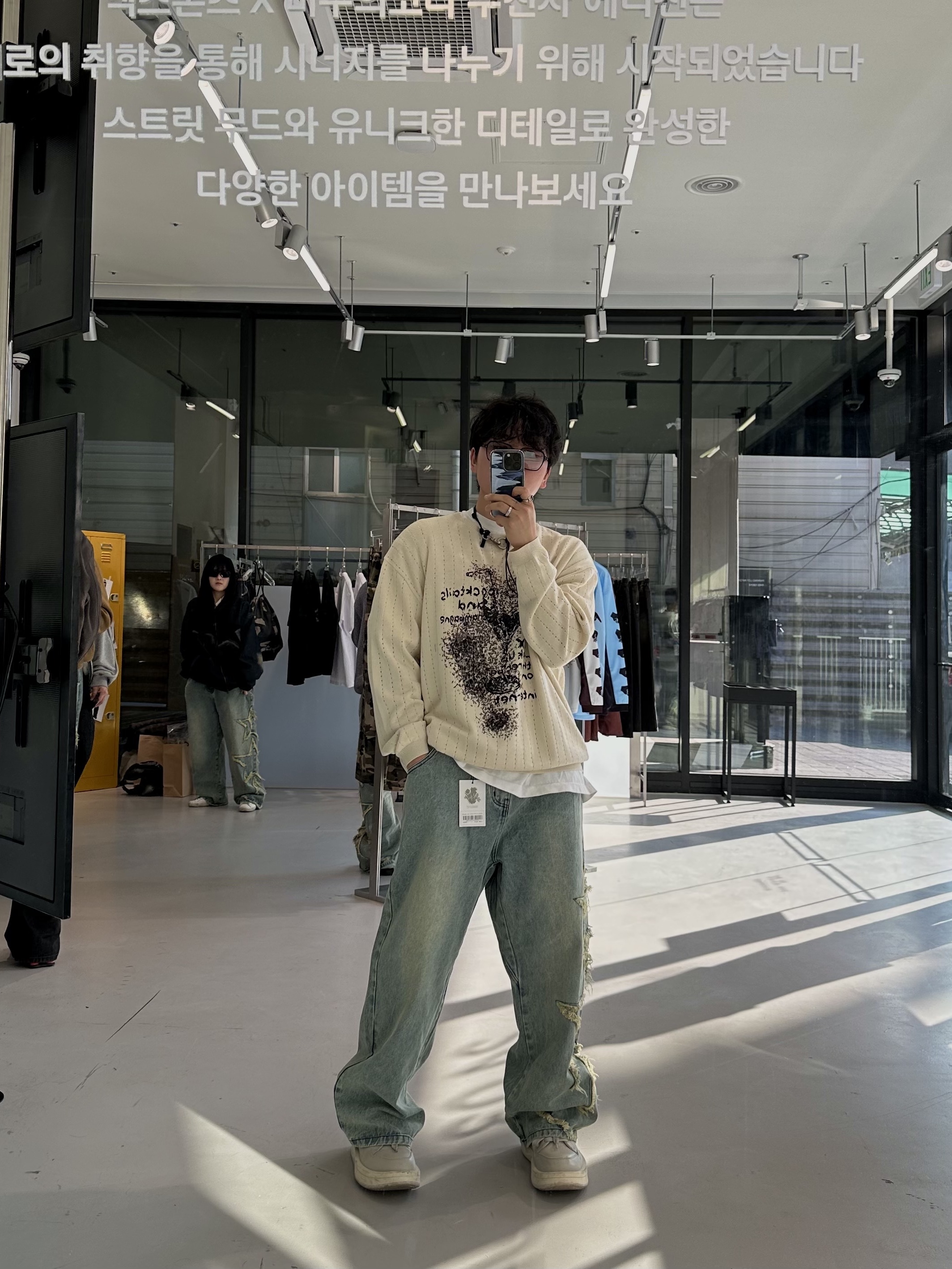 Converse x Drkshdw Turbowpn Pelican 착용 스타일 - 5