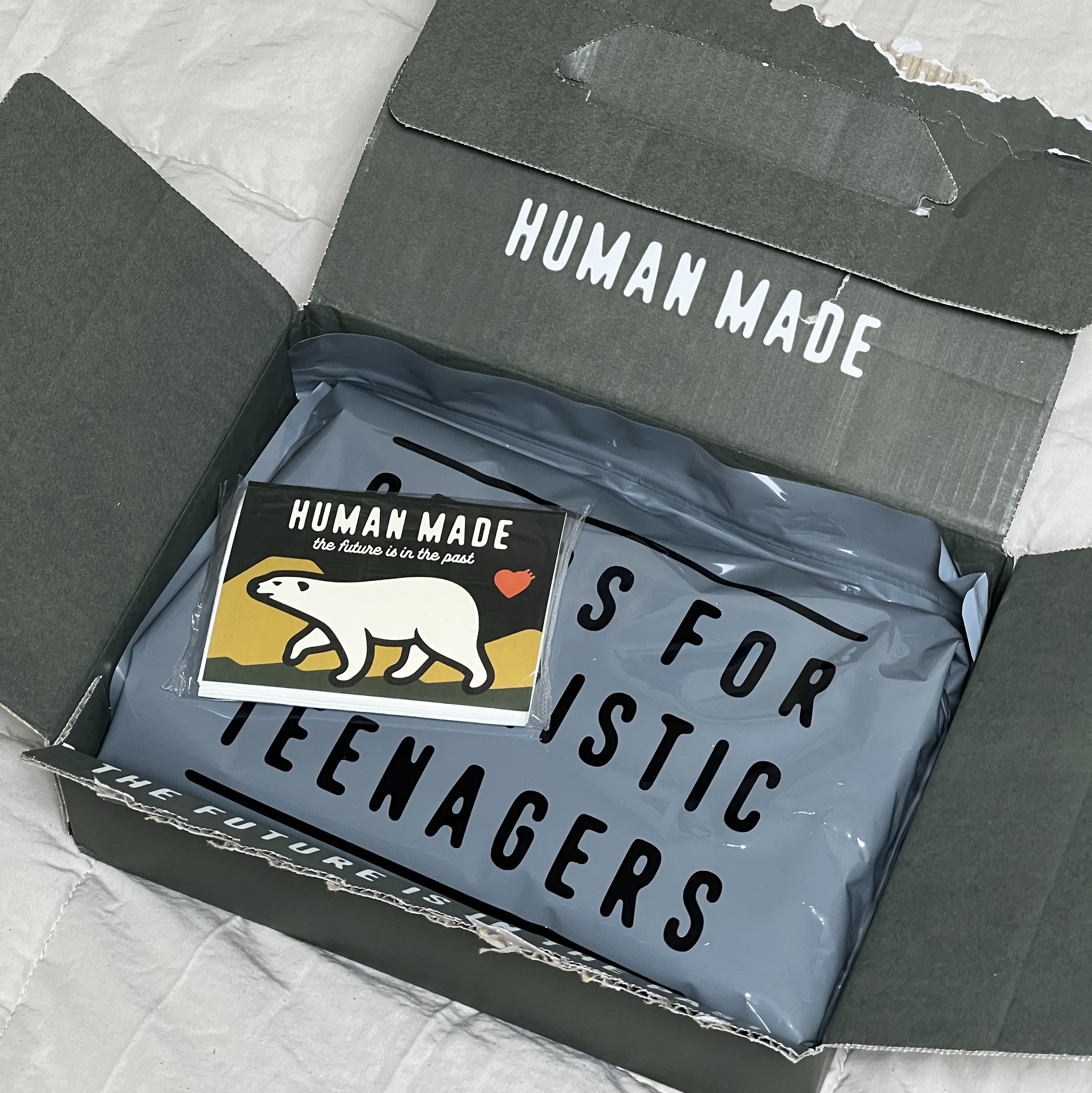 Human Made Graphic T-Shirt #05 Black 착용 스타일 - 3
