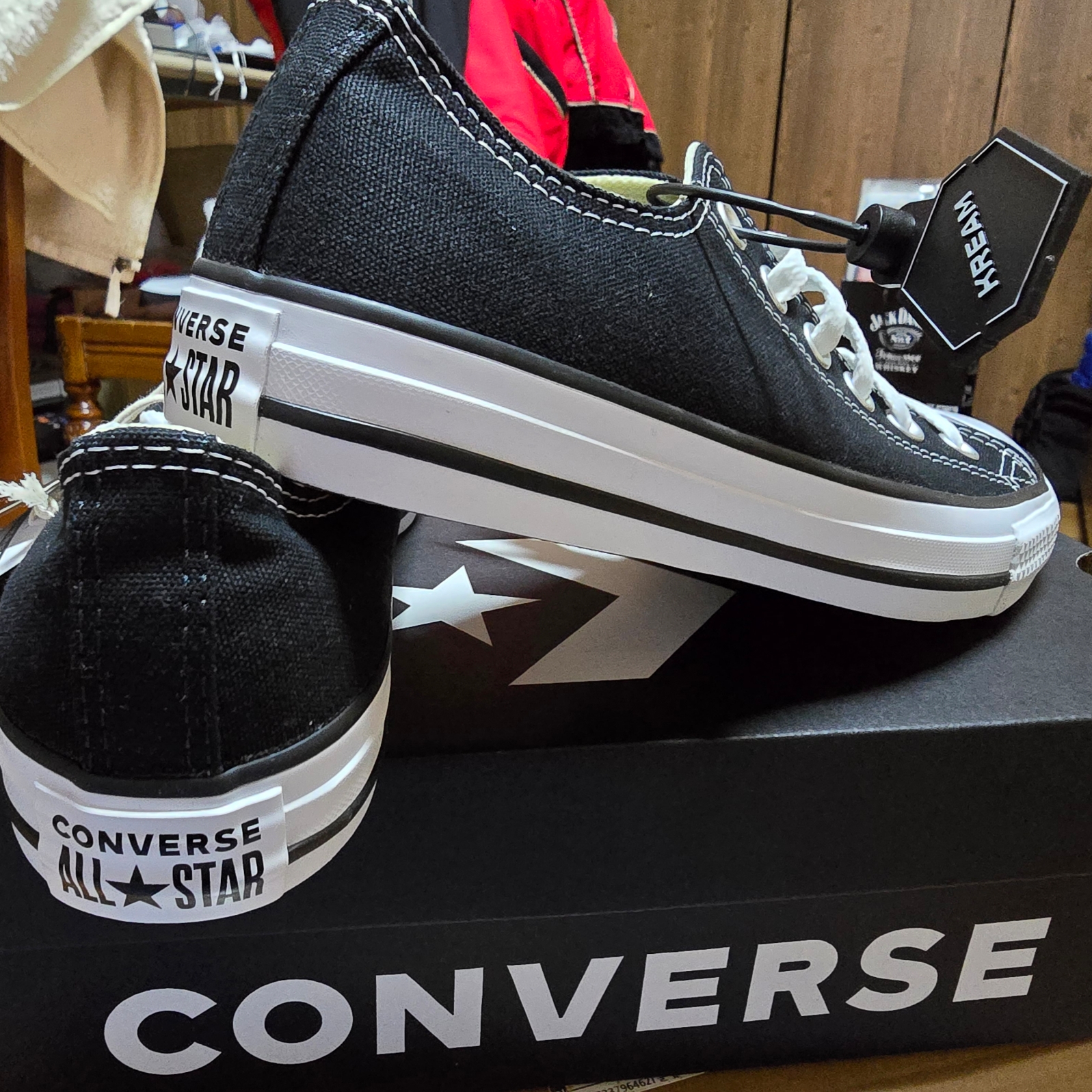 Converse Chuck Taylor All Star Ox Black 착용 스타일 - 3