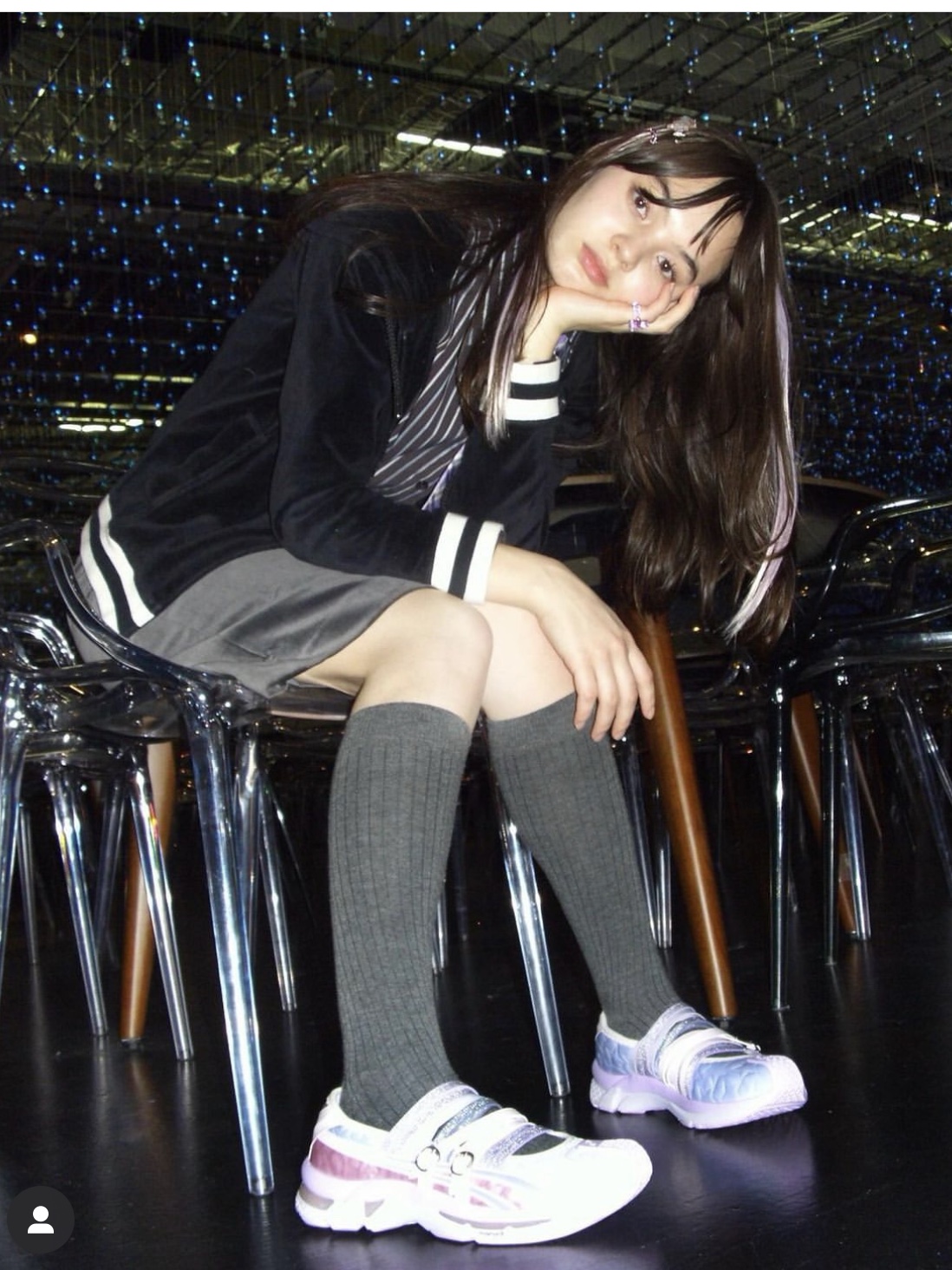 (W) Asics x Kiko Kostadinov x Heaven by Marc Jacobs Gel-Lokros Vapor Cosmos 착용 스타일