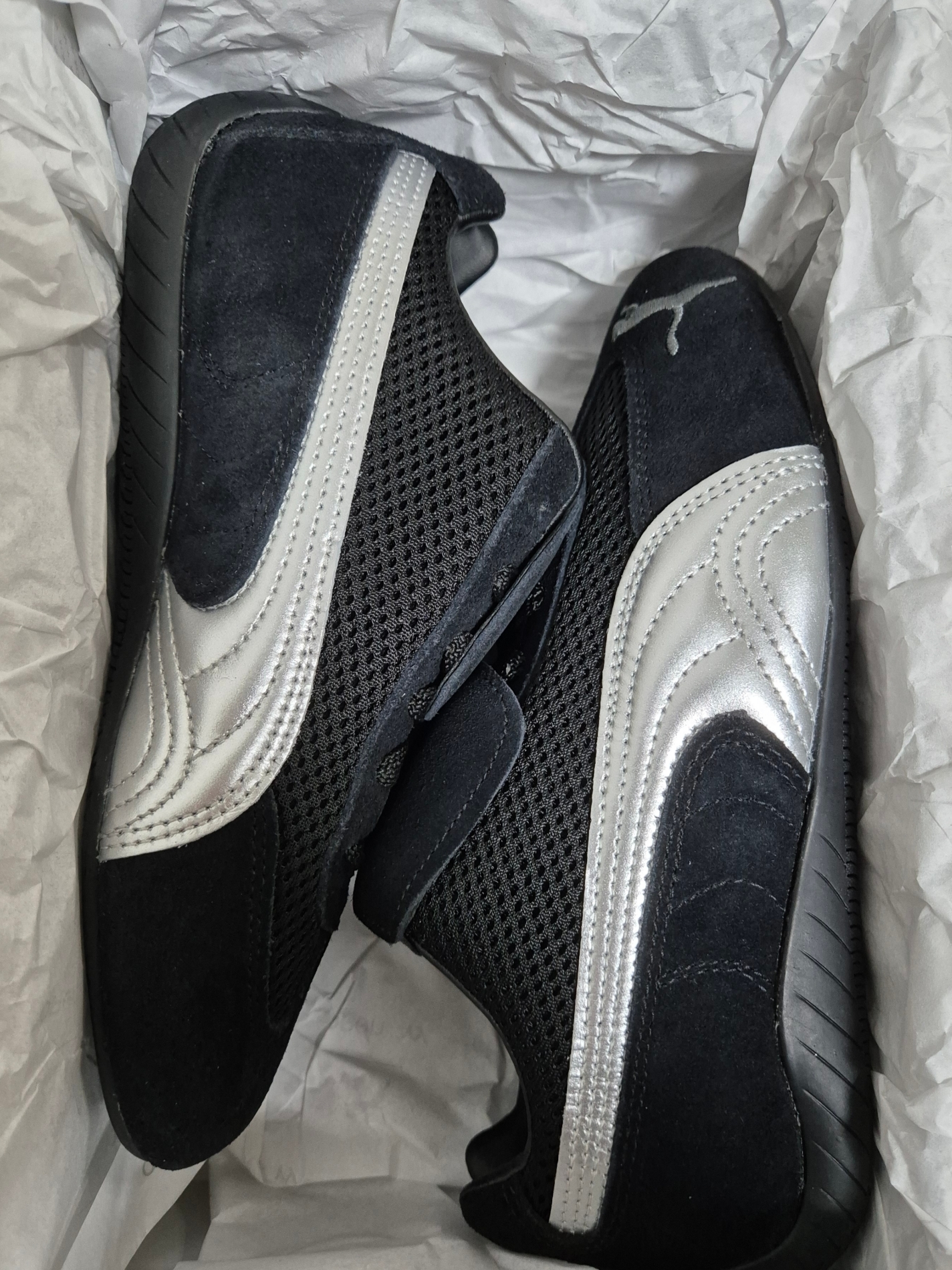 Puma x Open Yy Speedcat Black Shadow Gray 착용 스타일