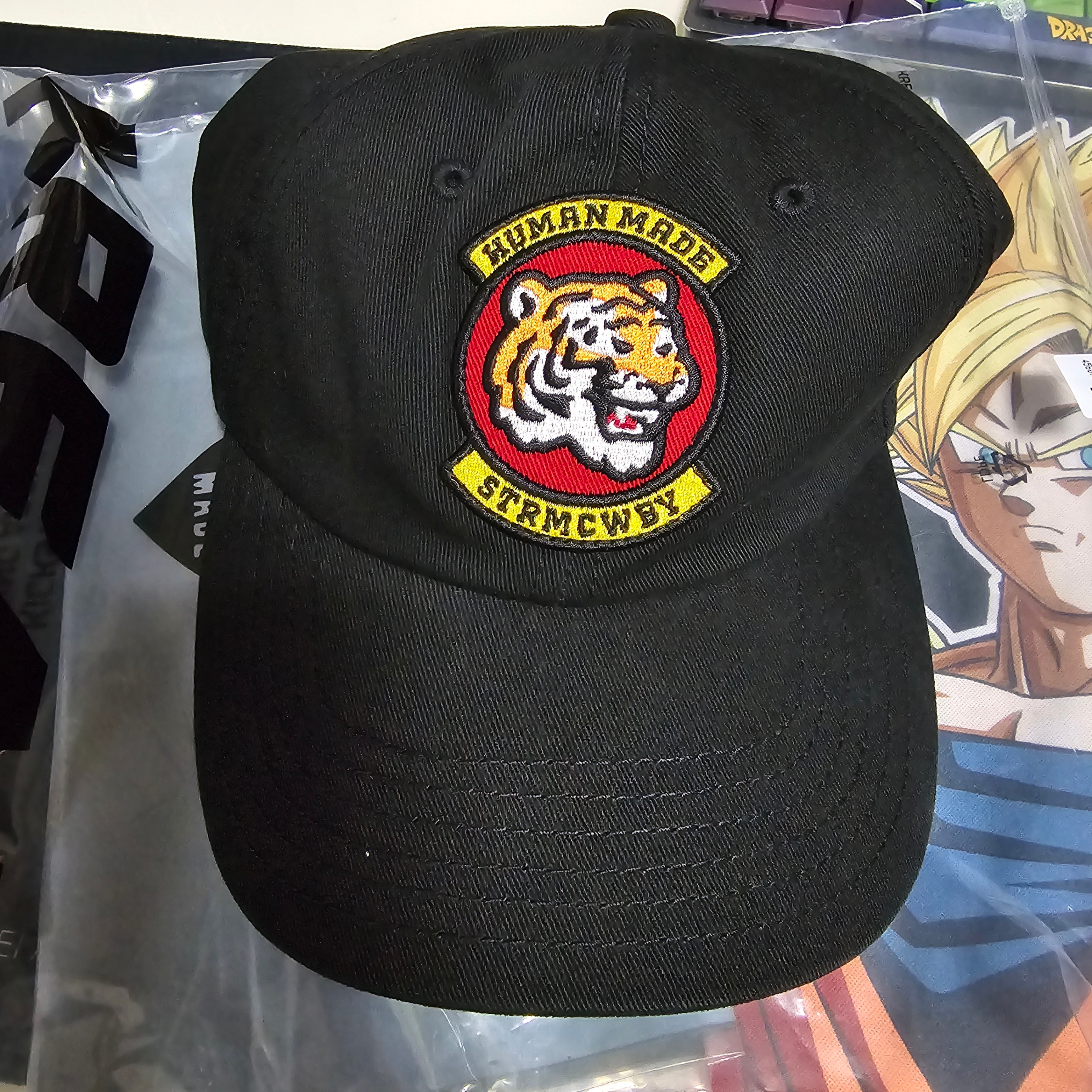 Human Made 6 Panel Cap #4 Black 착용 스타일