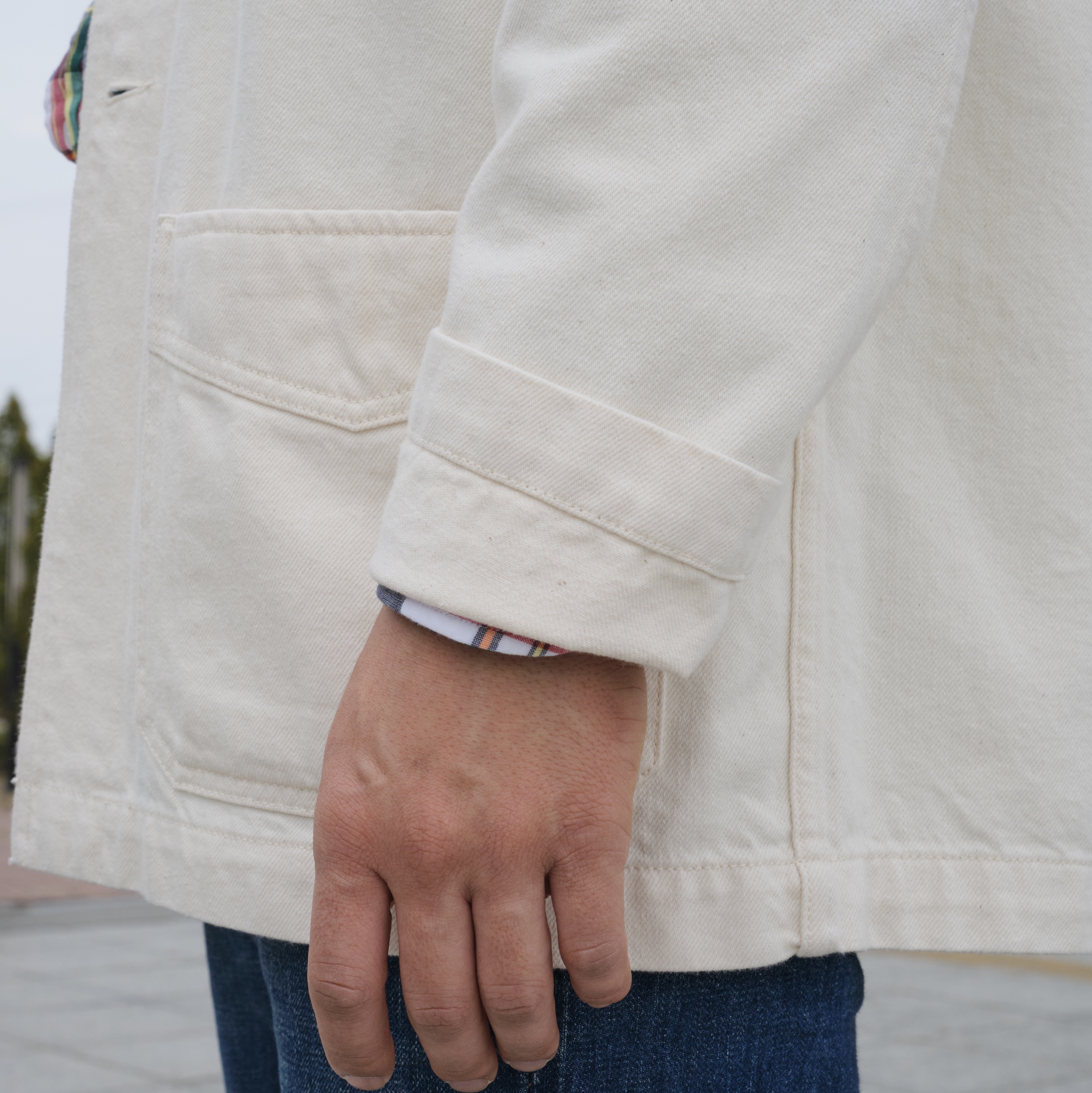 Fullcount 1102 Straight Denim That Thing Indigo Blue 착용 스타일 - 7