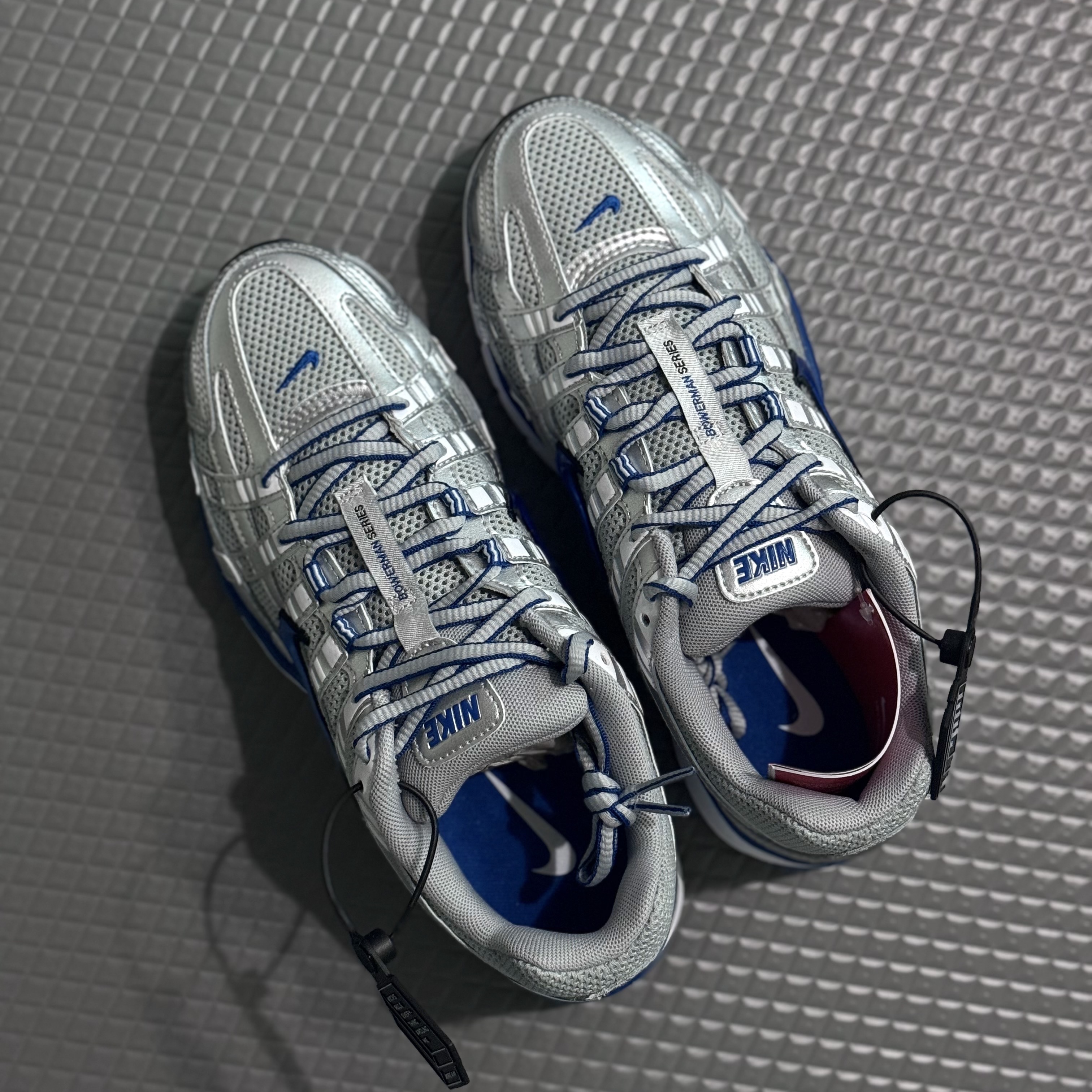 (W) Nike P-6000 Laser Blue 착용 스타일 - 2
