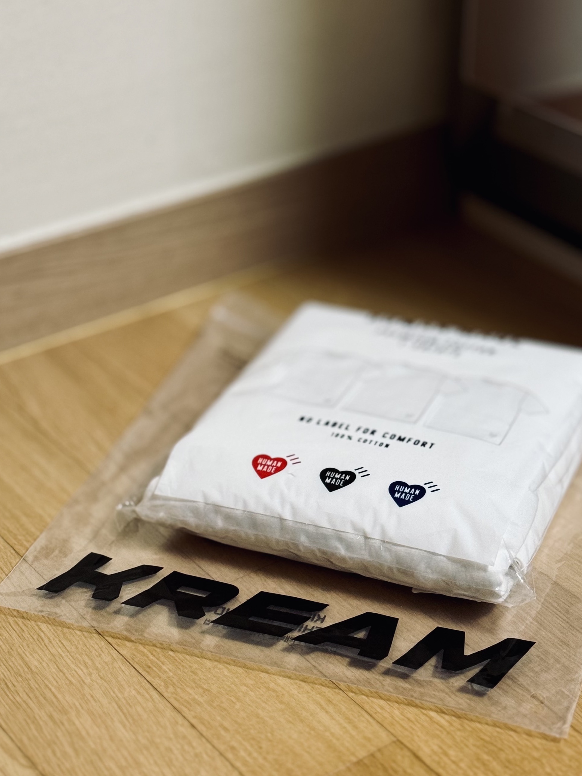 Human Made T-Shirts White (3 Pack) 착용 스타일