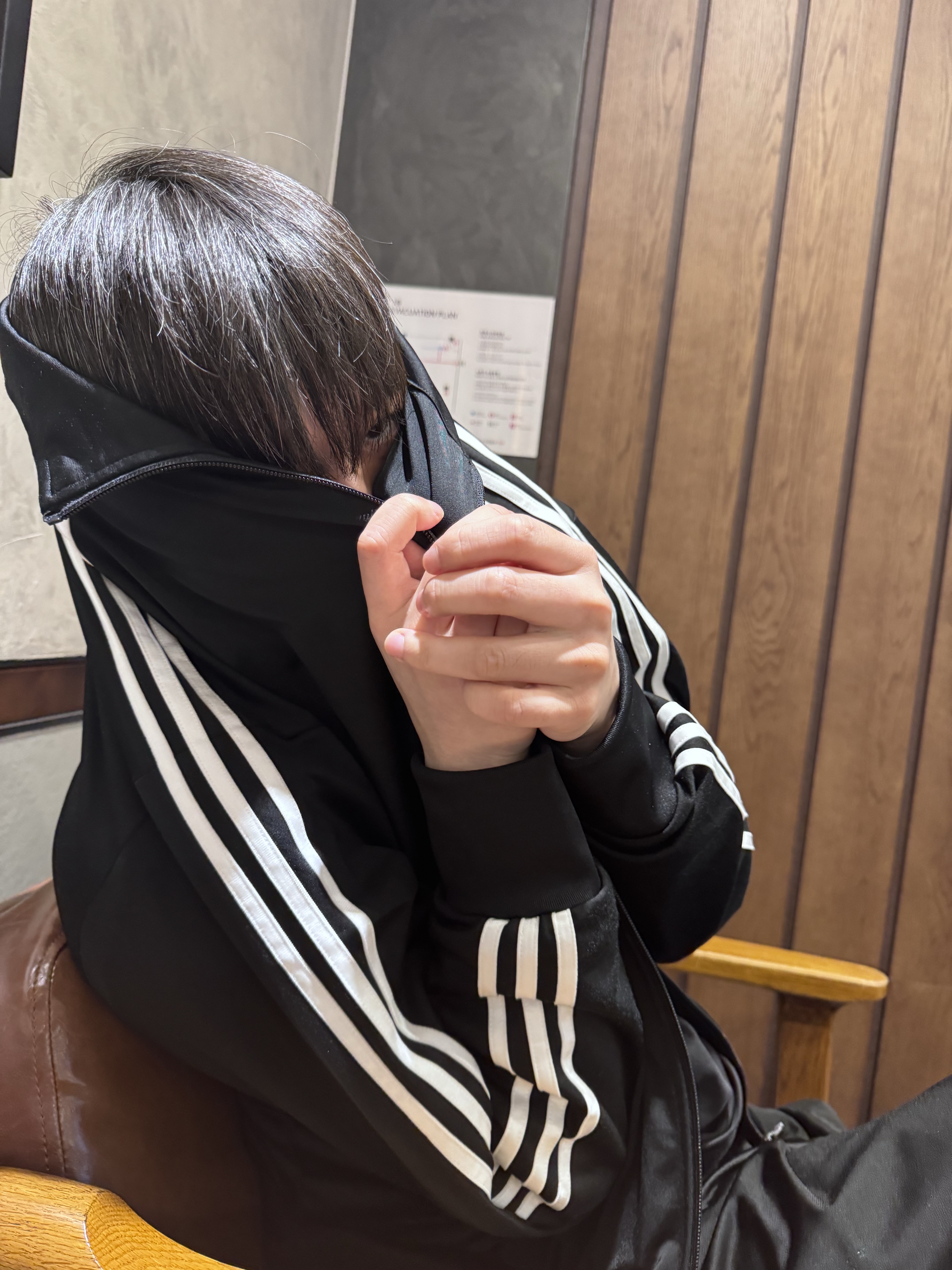 Converse x Drkshdw Turbowpn Egret, Adidas Adicolor Classics Firebird Track Top Black - KR Sizing 착용 스타일 - 2