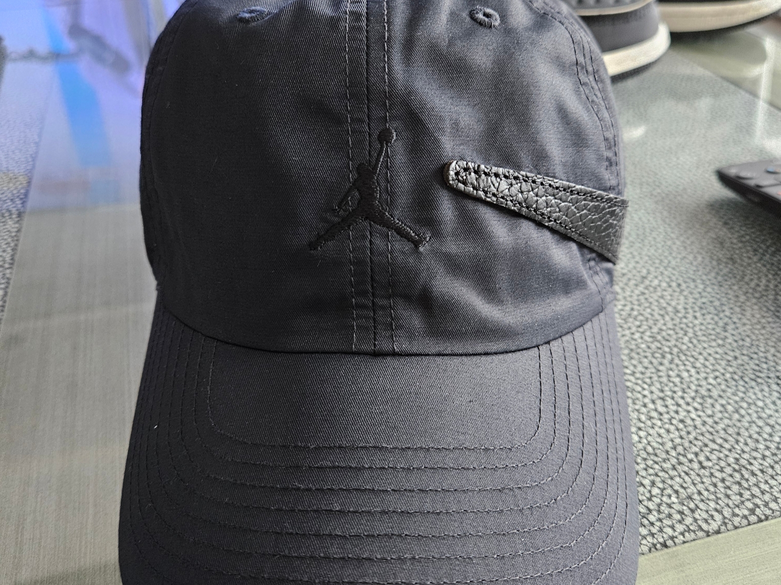 Jordan Jumpman Heritage 86 Washed Cap Black 착용 스타일 - 1