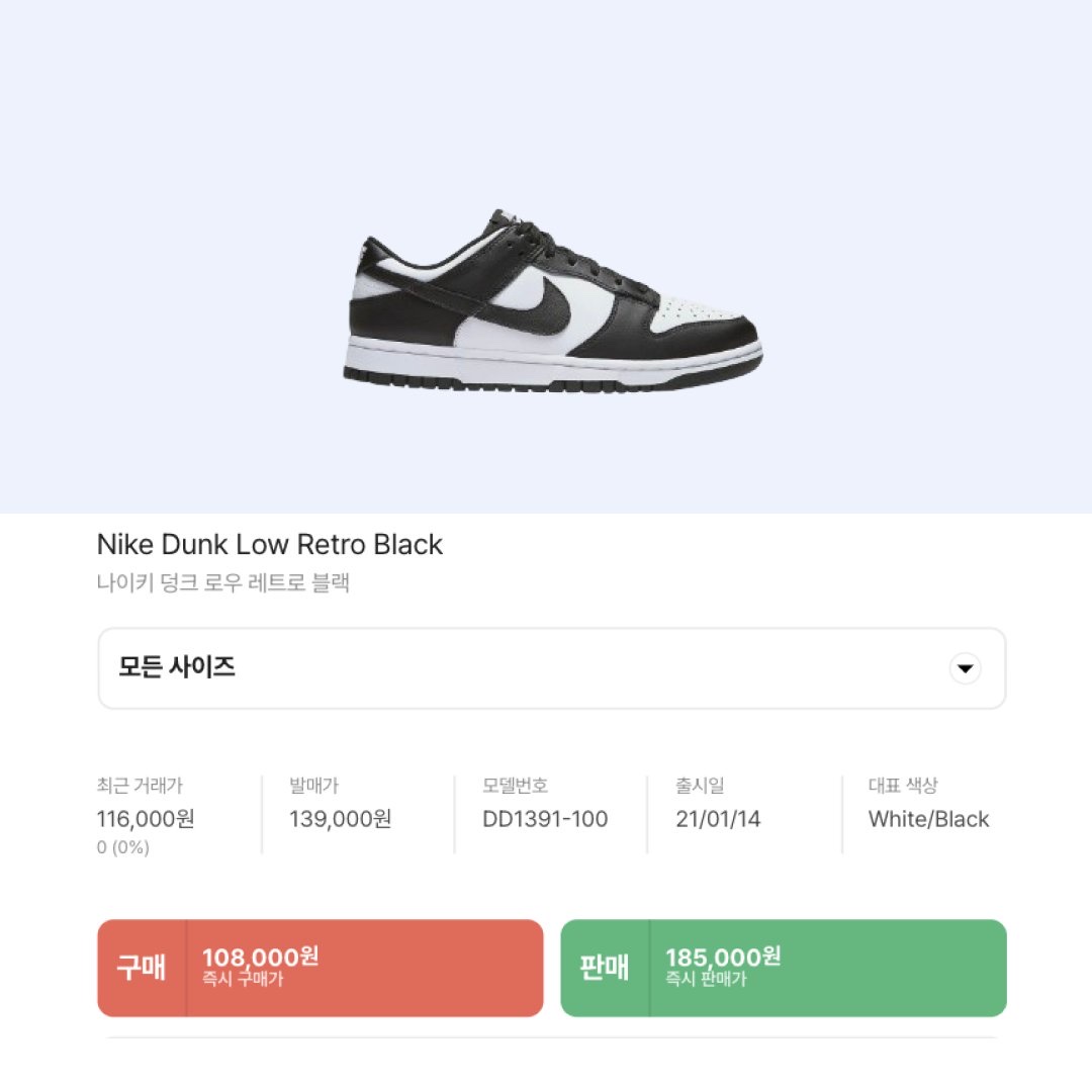 Nike Dunk Low Retro Black 착용 스타일 - 2
