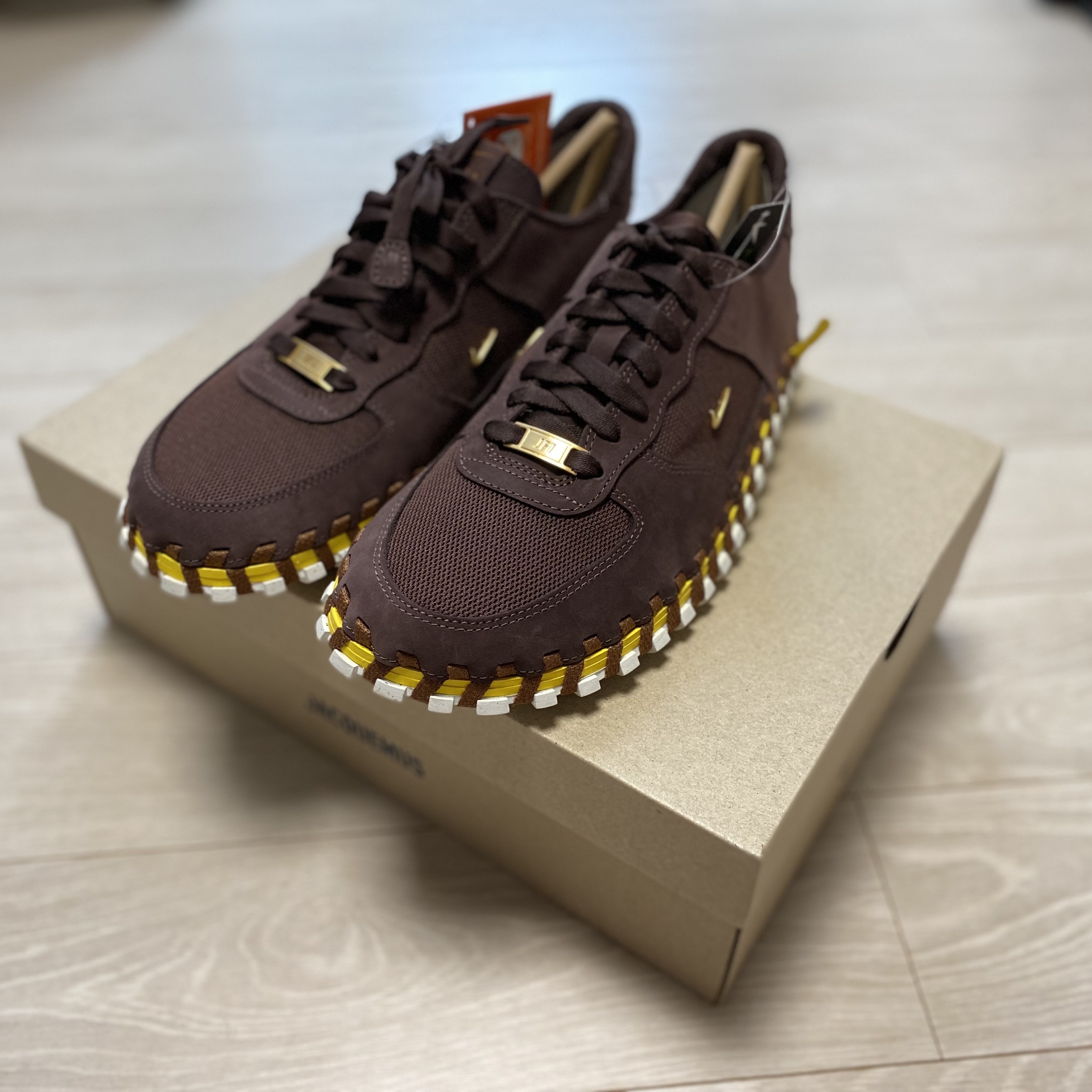 Nike x Jacquemus J Force 1 Low LX SP Earth 착용 스타일