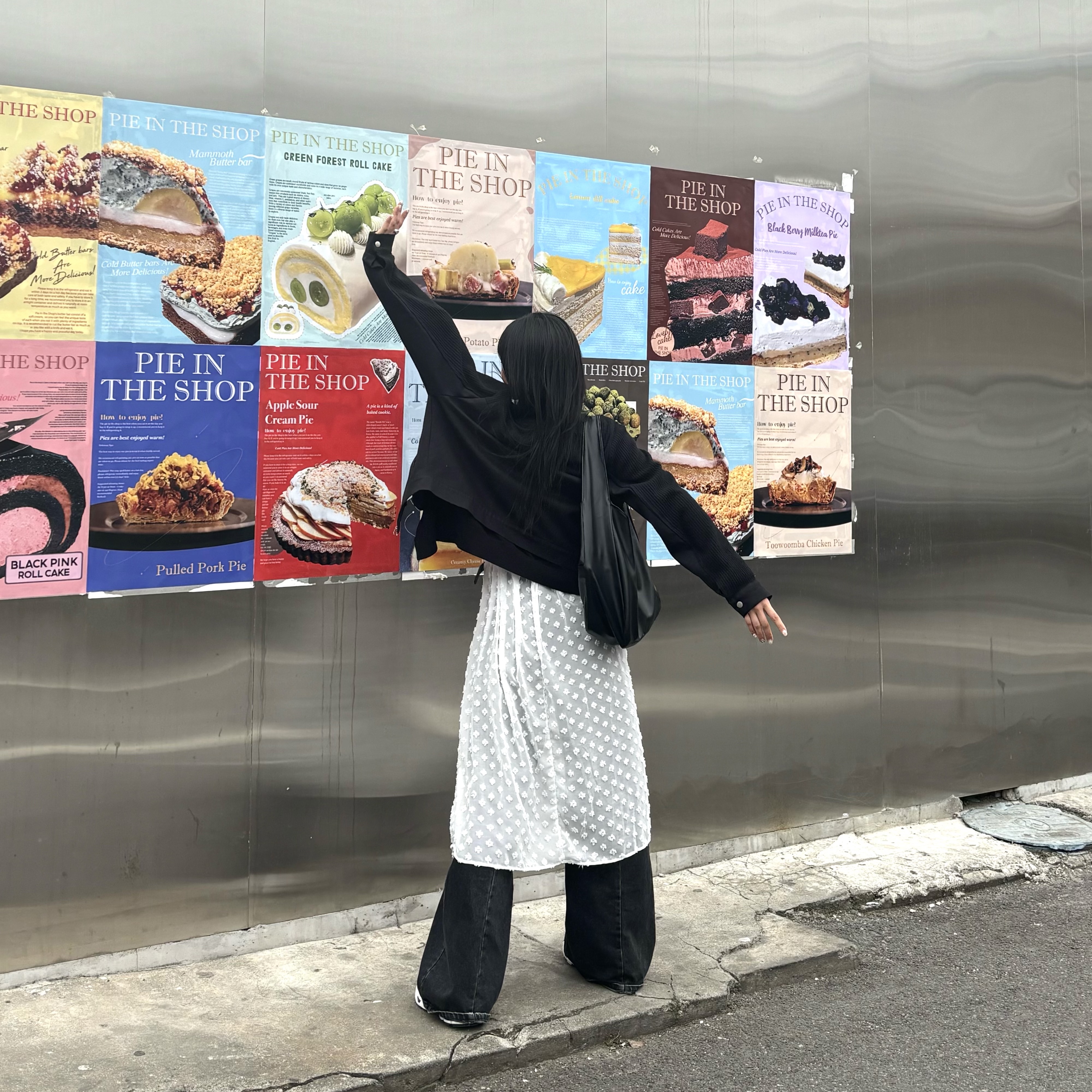 (W) Asics Gel-Kayano 14 White Midnight 착용 스타일 - 4