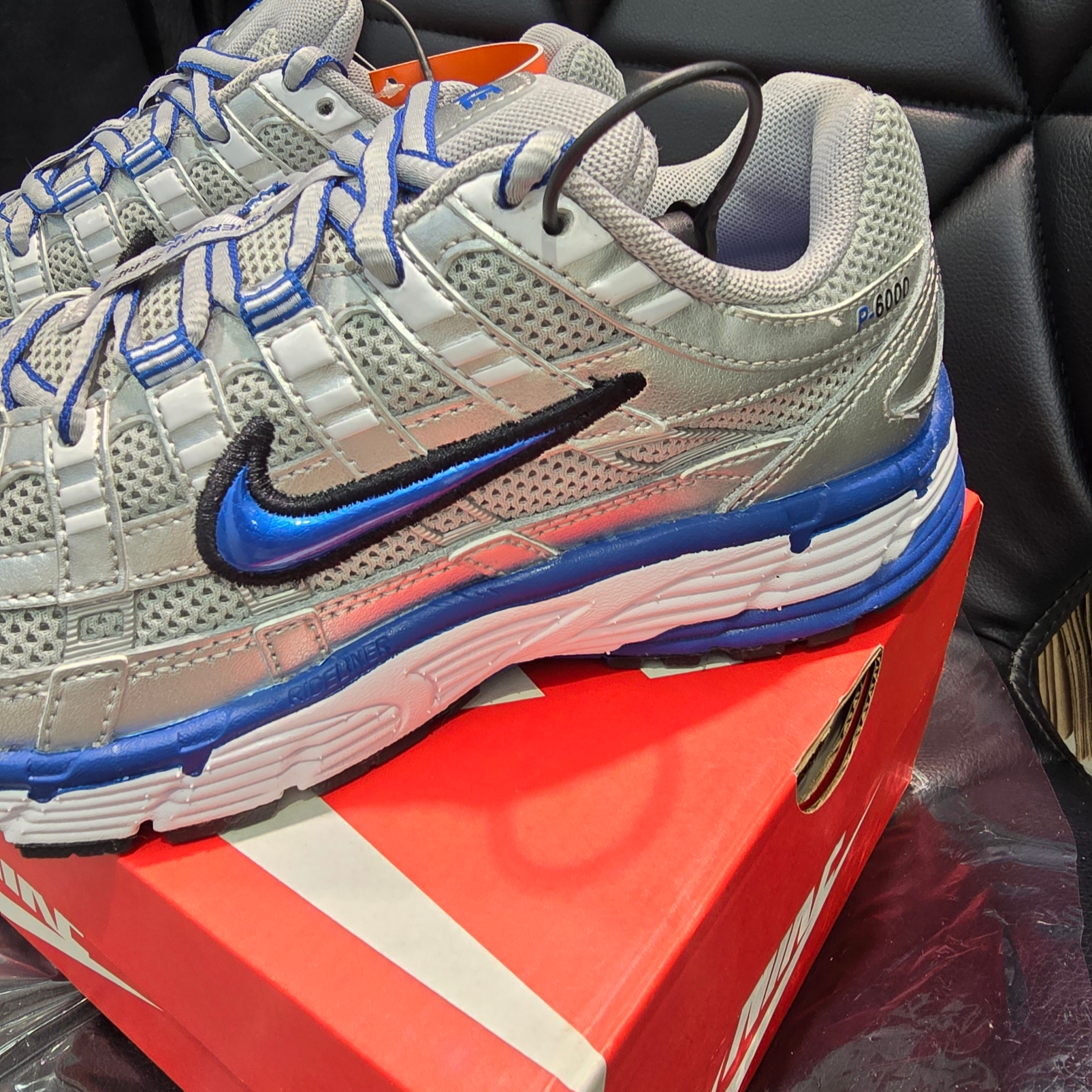 (W) Nike P-6000 Laser Blue 착용 스타일 - 6