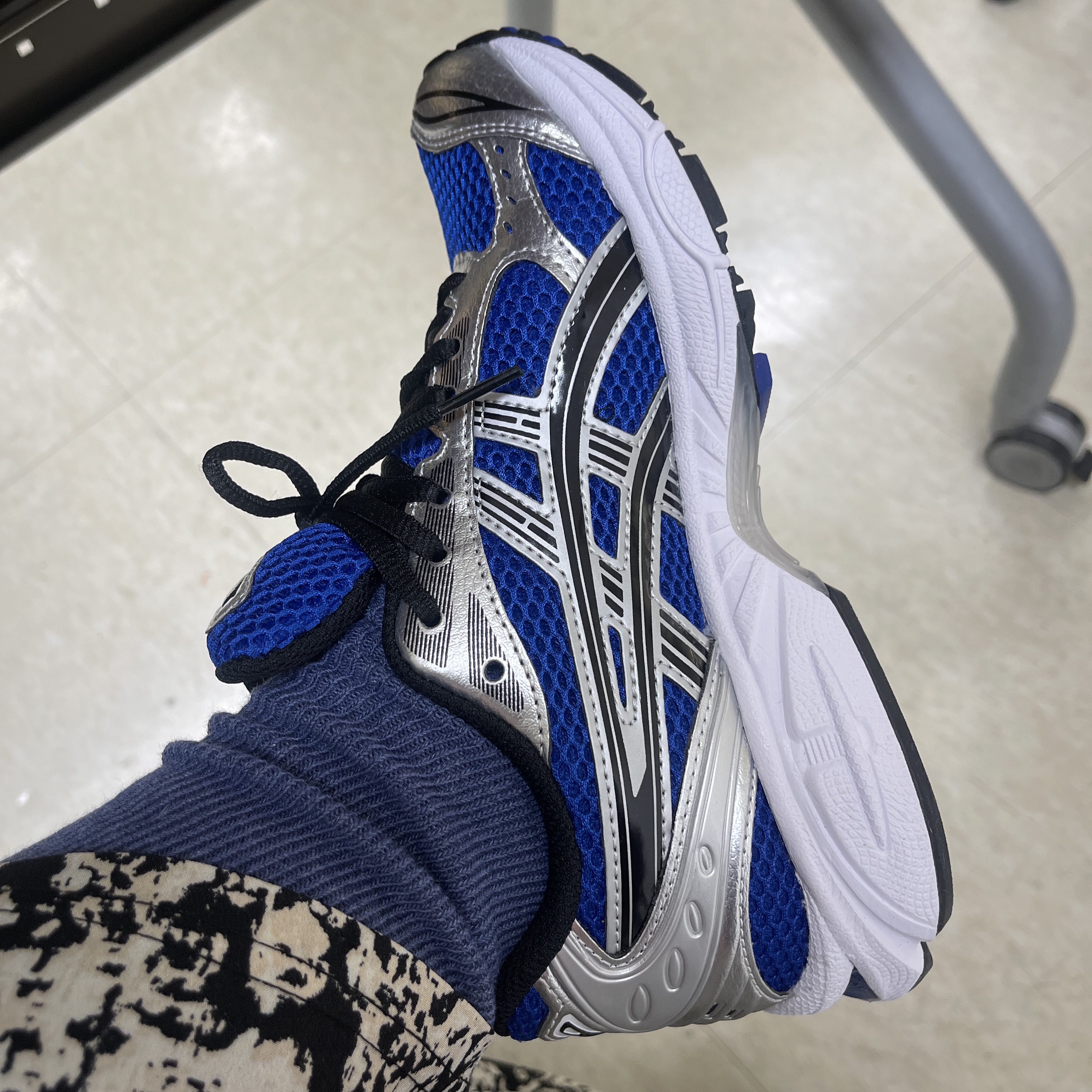 Asics Gel-Kayano 14 Monaco Blue Black 착용 스타일