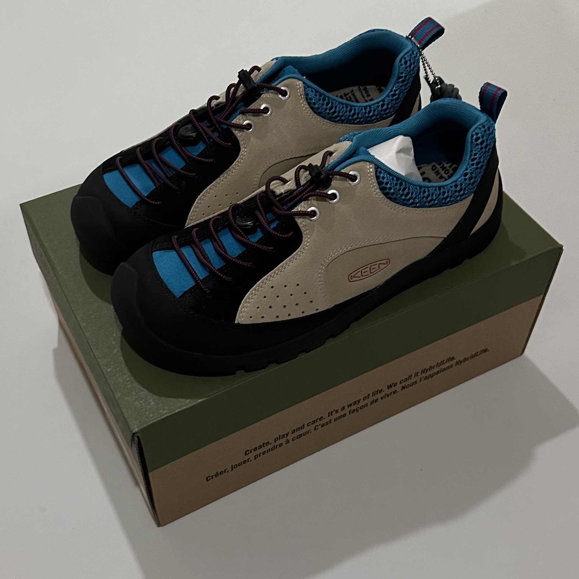Keen Jasper Rocks SP Sneakers Beige 착용 스타일
