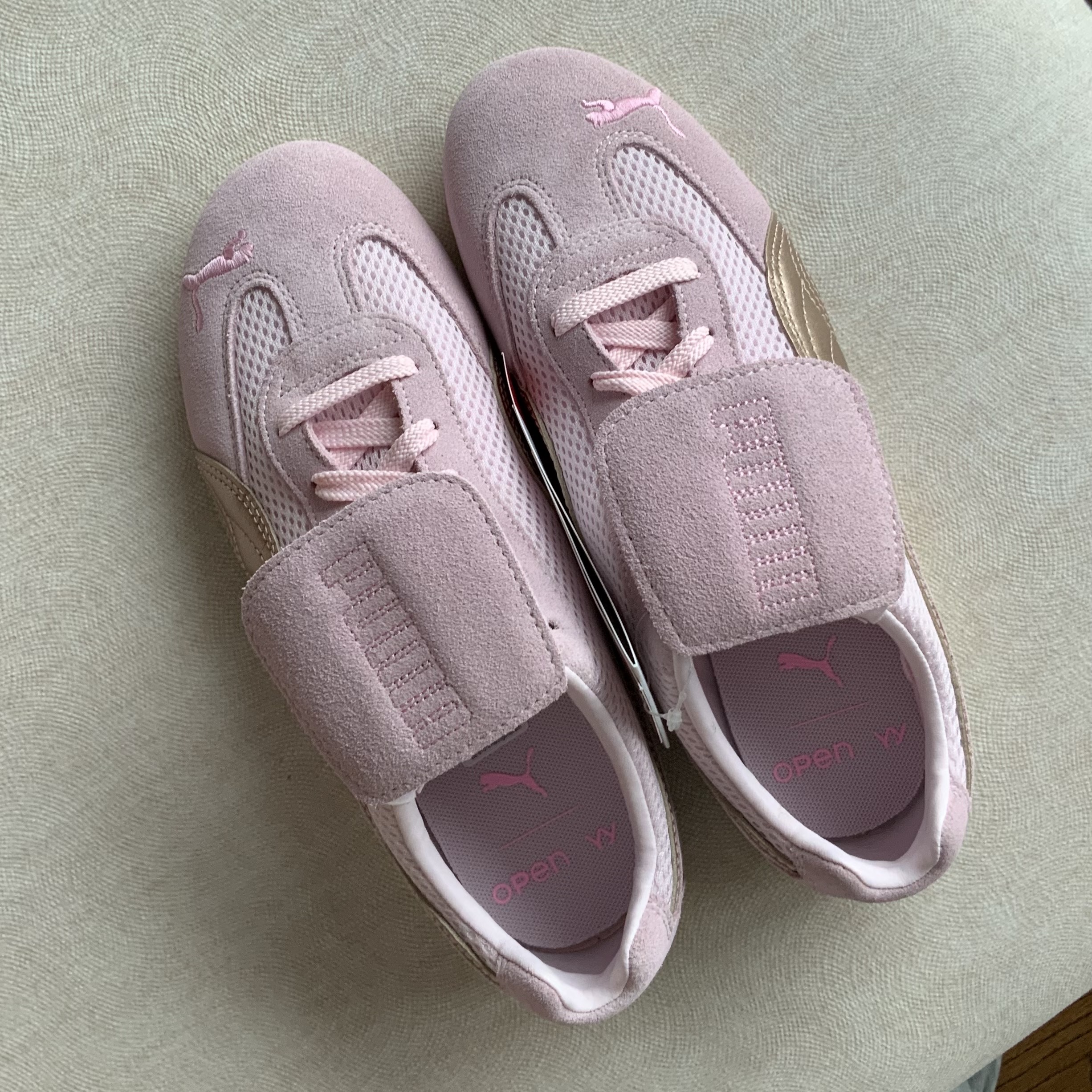 Puma x Open Yy Speedcat Whisp of Pink Chamomile 착용 스타일 - 1