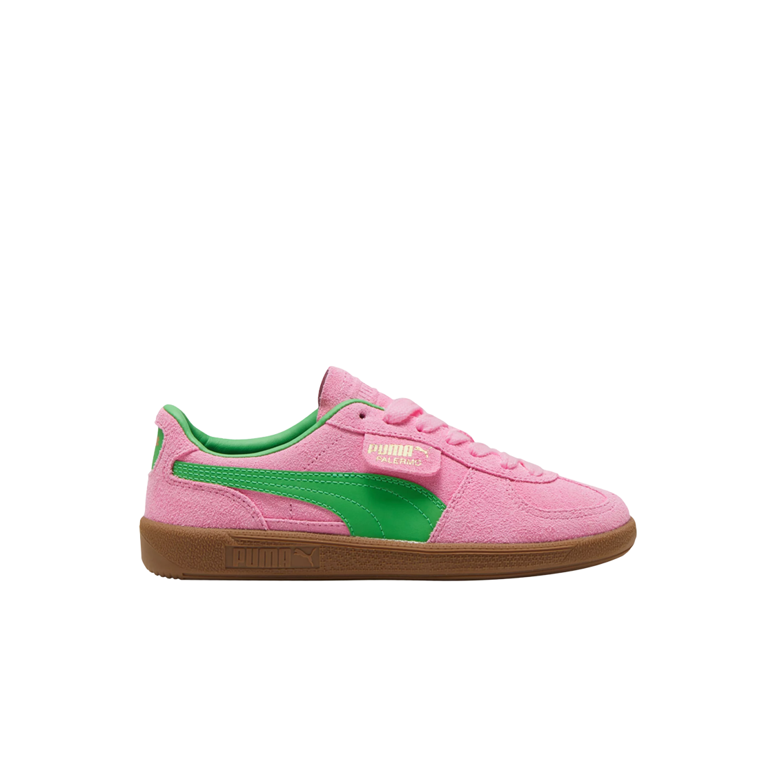 (JR) 푸마 팔레르모 스페셜 핑크 딜라이트 그린((JR) Puma Palermo Special Pink Delight Green)