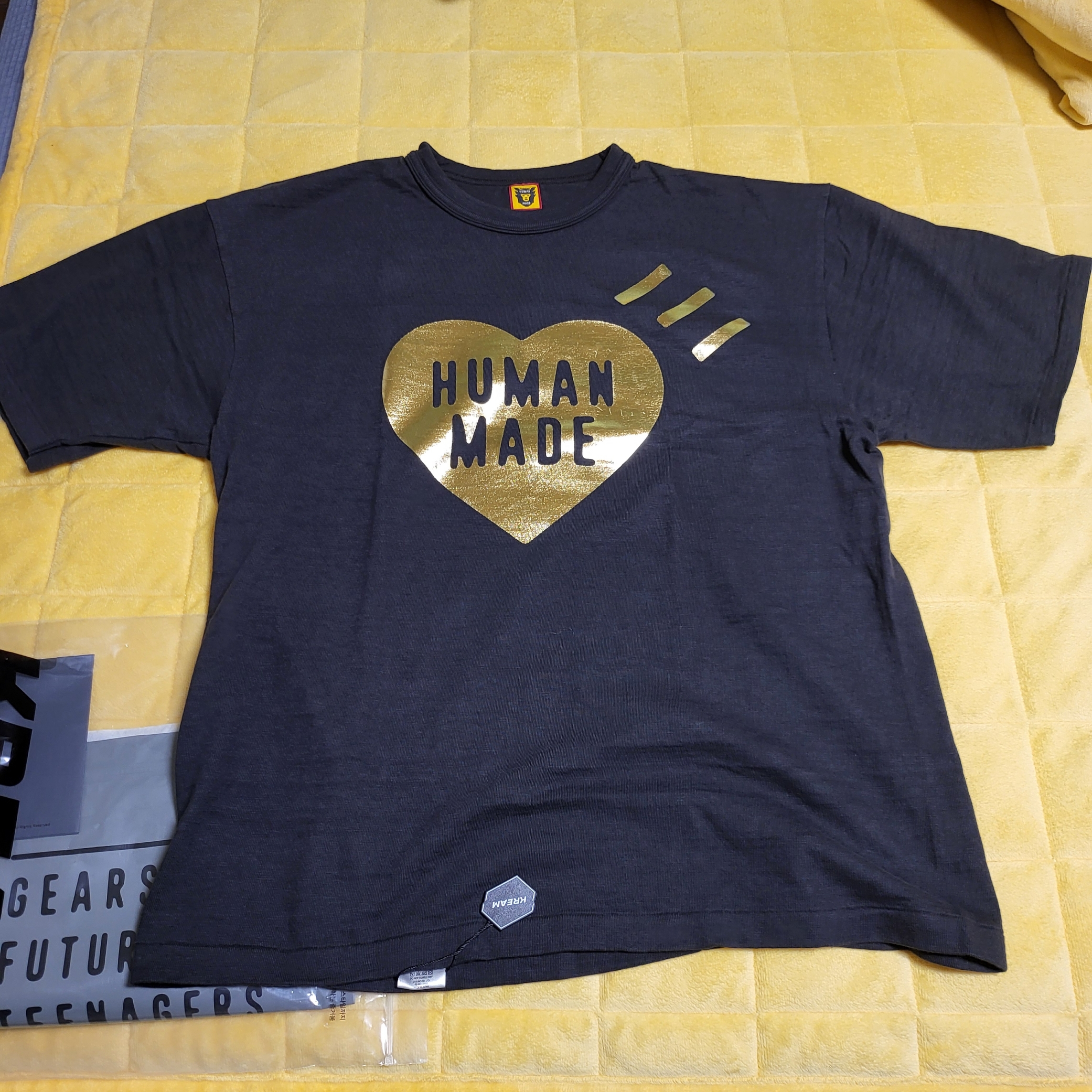 Human Made Graphic T-Shirt #18 Black 착용 스타일 - 2