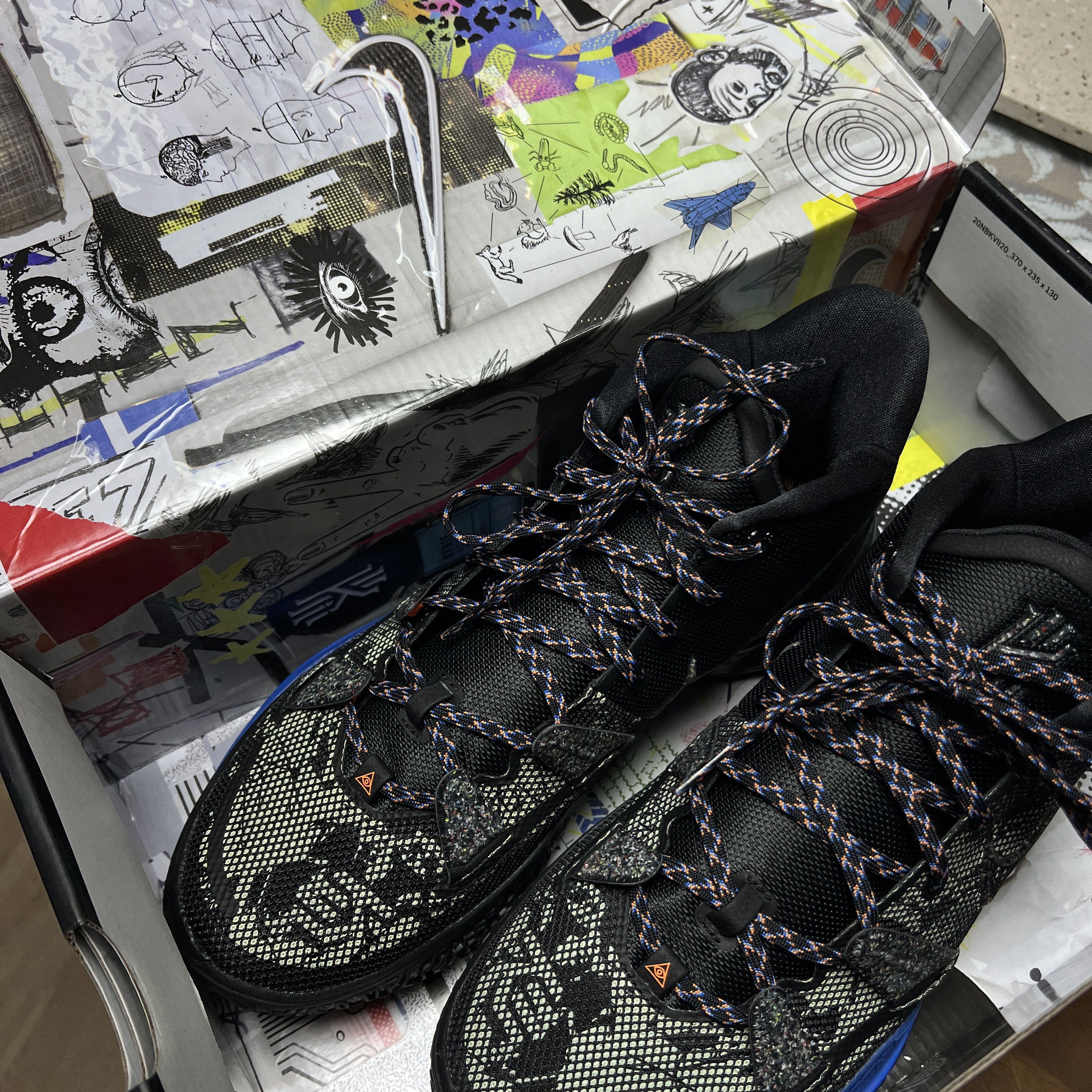 Nike Kyrie 7 EP Grind 착용 스타일