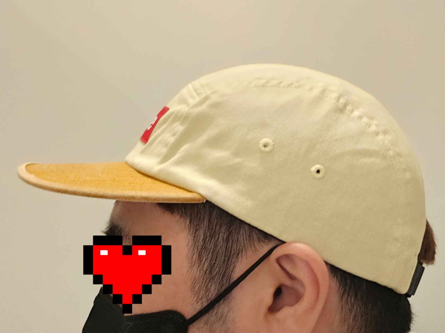 Nike x Cav Empt Vest Navy, Supreme Pigment 2-Tone Camp Cap Natural - 24SS 착용 스타일 - 3