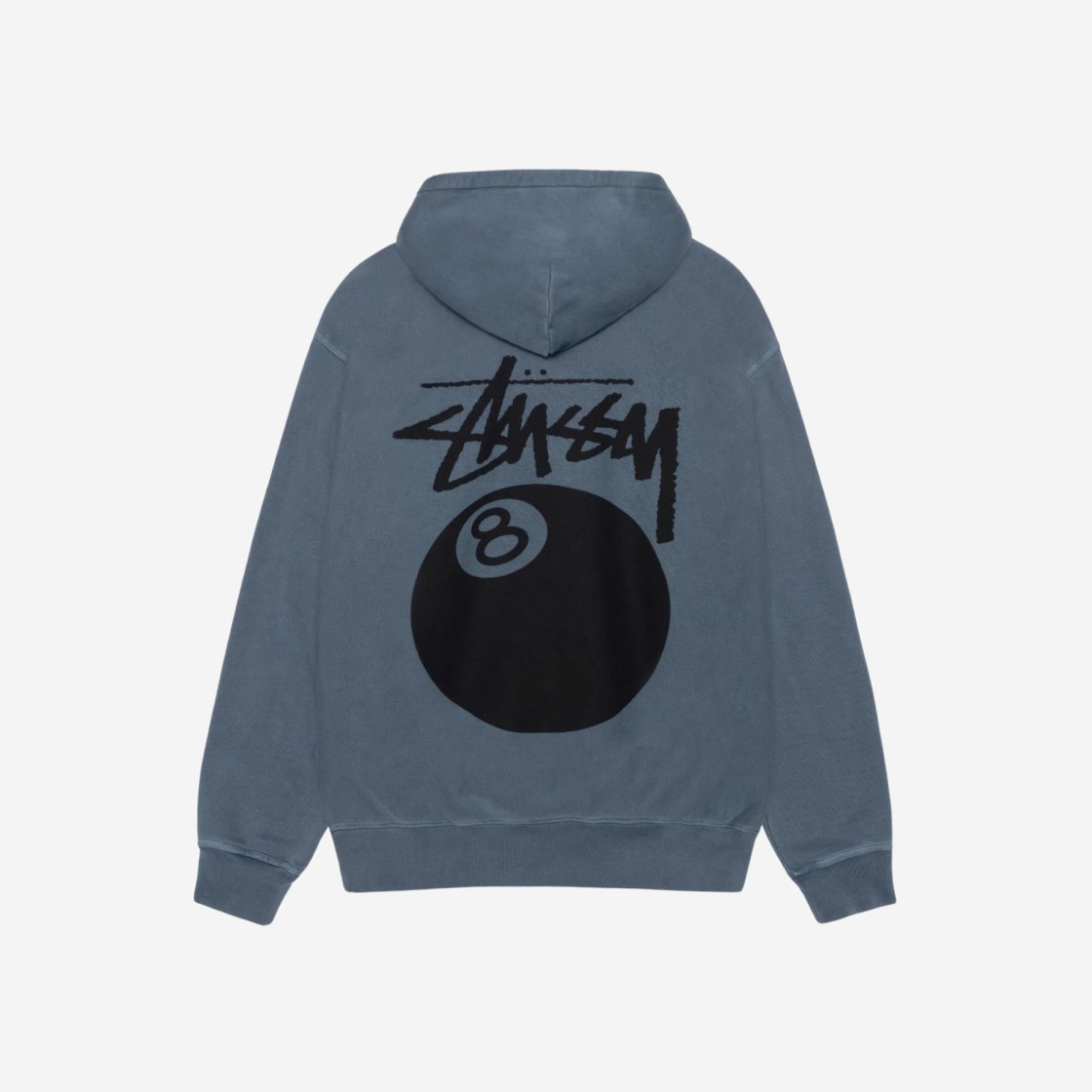 Stussy 8 Ball Hoodie Pigment Dyed Navy 상세 이미지 1