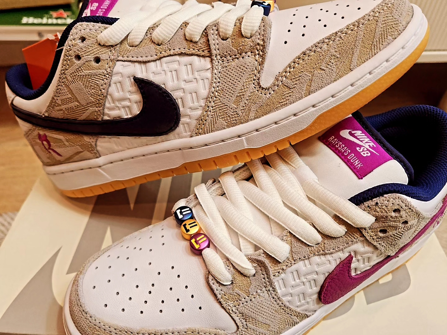 Nike x Rayssa Leal SB Dunk Low PRM Pure Platinum Vivid Purple 착용 스타일 - 7