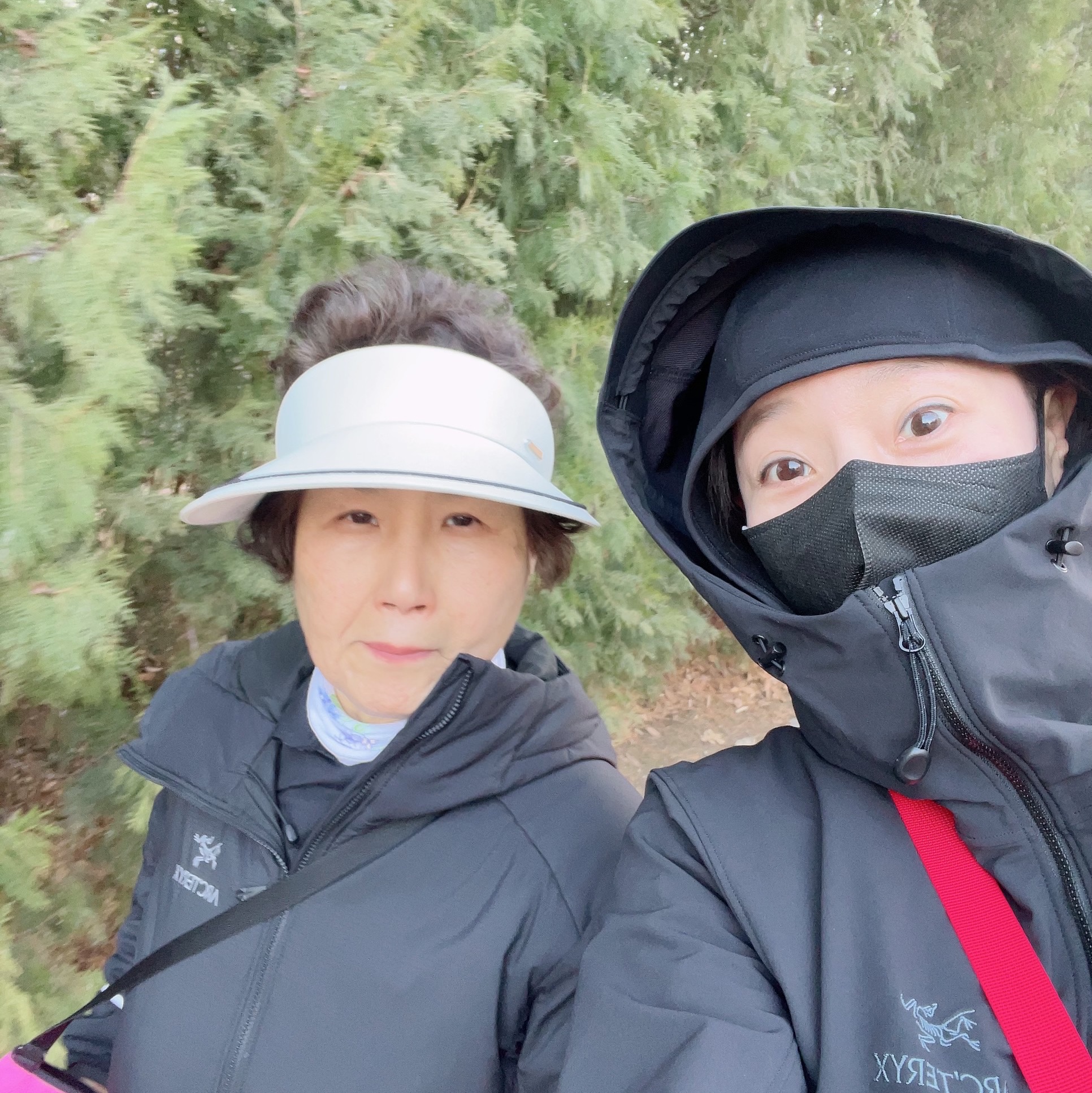 Arc'teryx Atom LT Hoody Black, Arc'teryx Beta Jacket Black 착용 스타일
