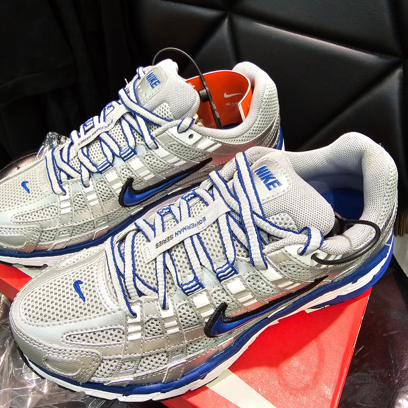 (W) Nike P-6000 Laser Blue 착용 스타일 - 9