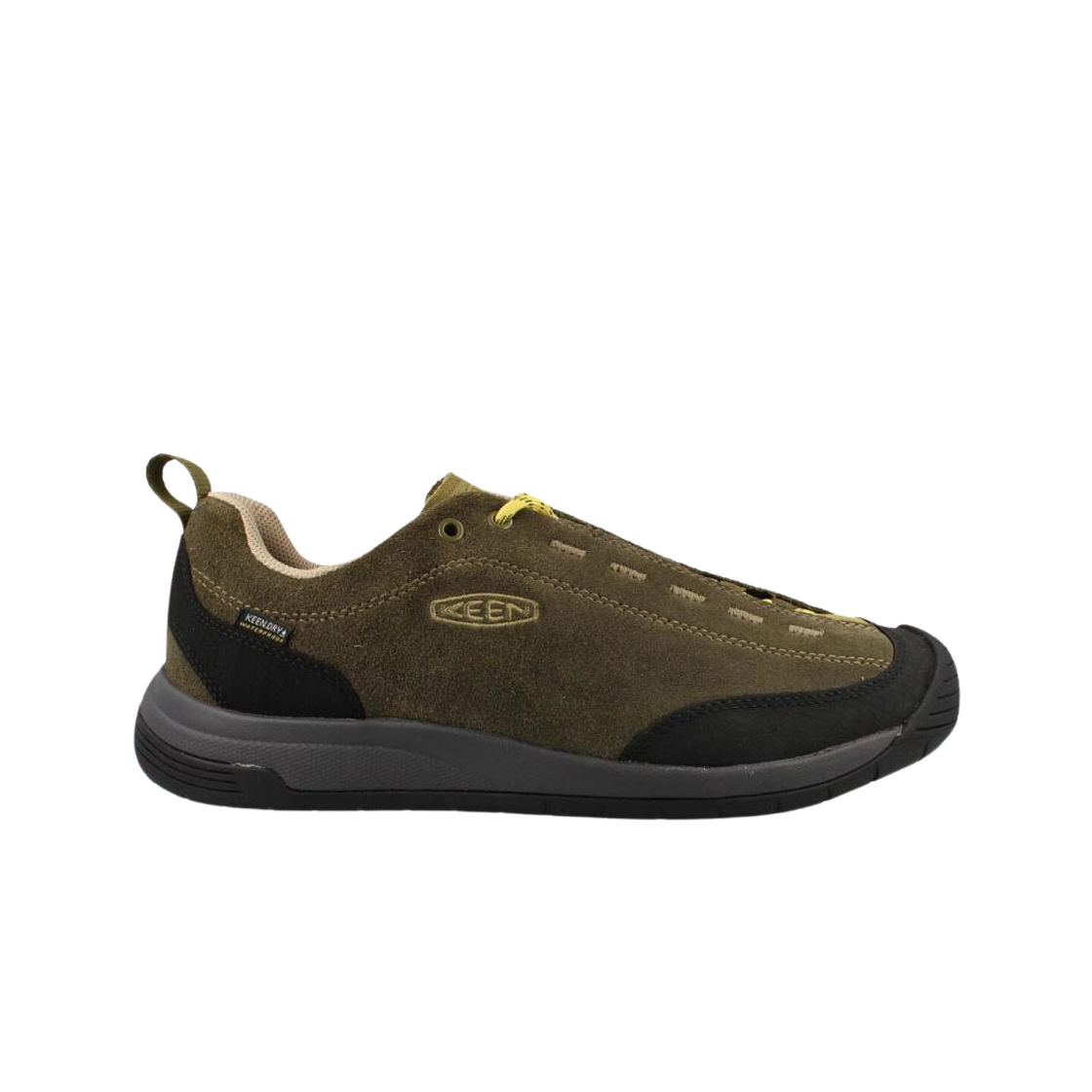 Keen Jasper II WP Sneakers Dark Olive Olive Drab 상세 이미지 1