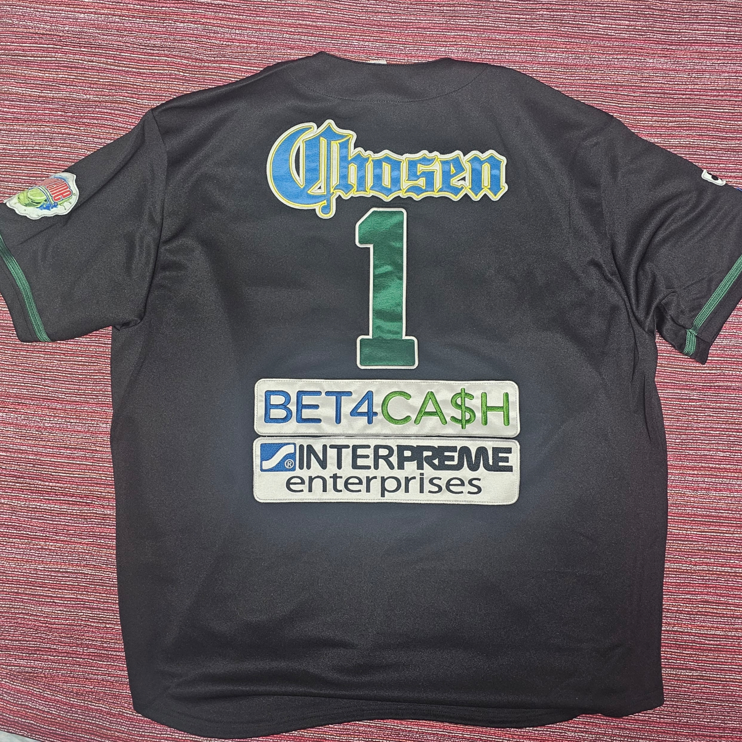 Supreme Chosen One Baseball Jersey Black - 24SS 착용 스타일 - 2