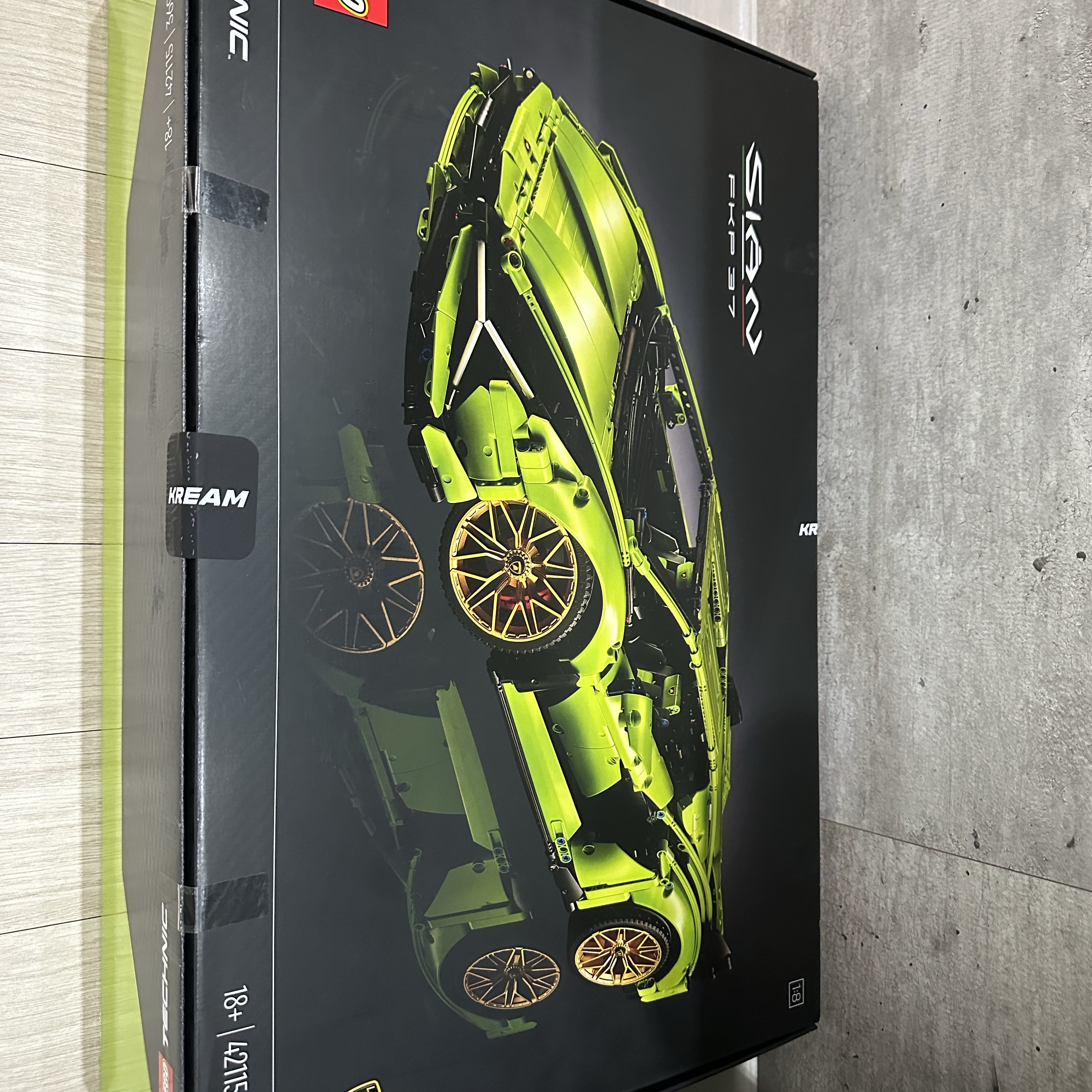 Lego Lamborghini Sian FKP 37 착용 스타일