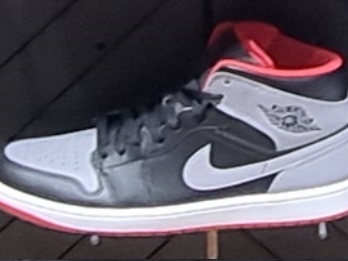 (W) Jordan 1 Mid Black Particle Grey 착용 스타일