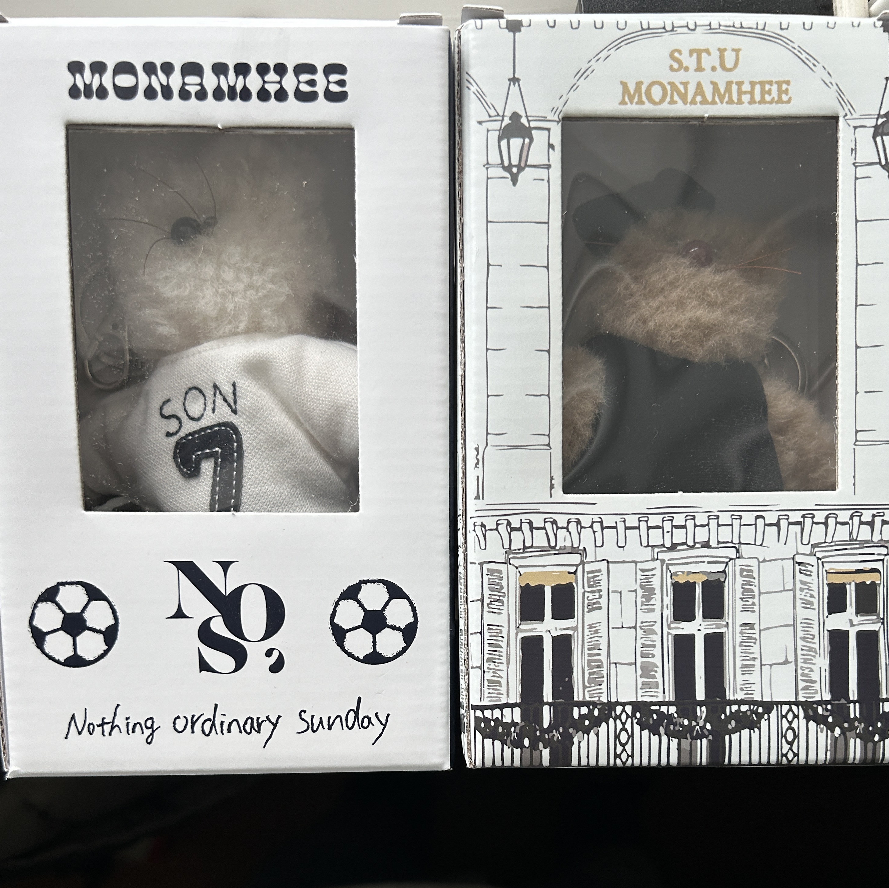 [예약 배송] NOS7 x Monamhee SON.hee Cream, Monamhee x STU Coco Brown 착용 스타일
