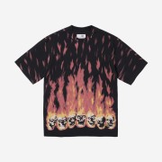 Supreme x MM6 Maison Margiela Liquid Blue Oversized T-Shirt Black - 24SS