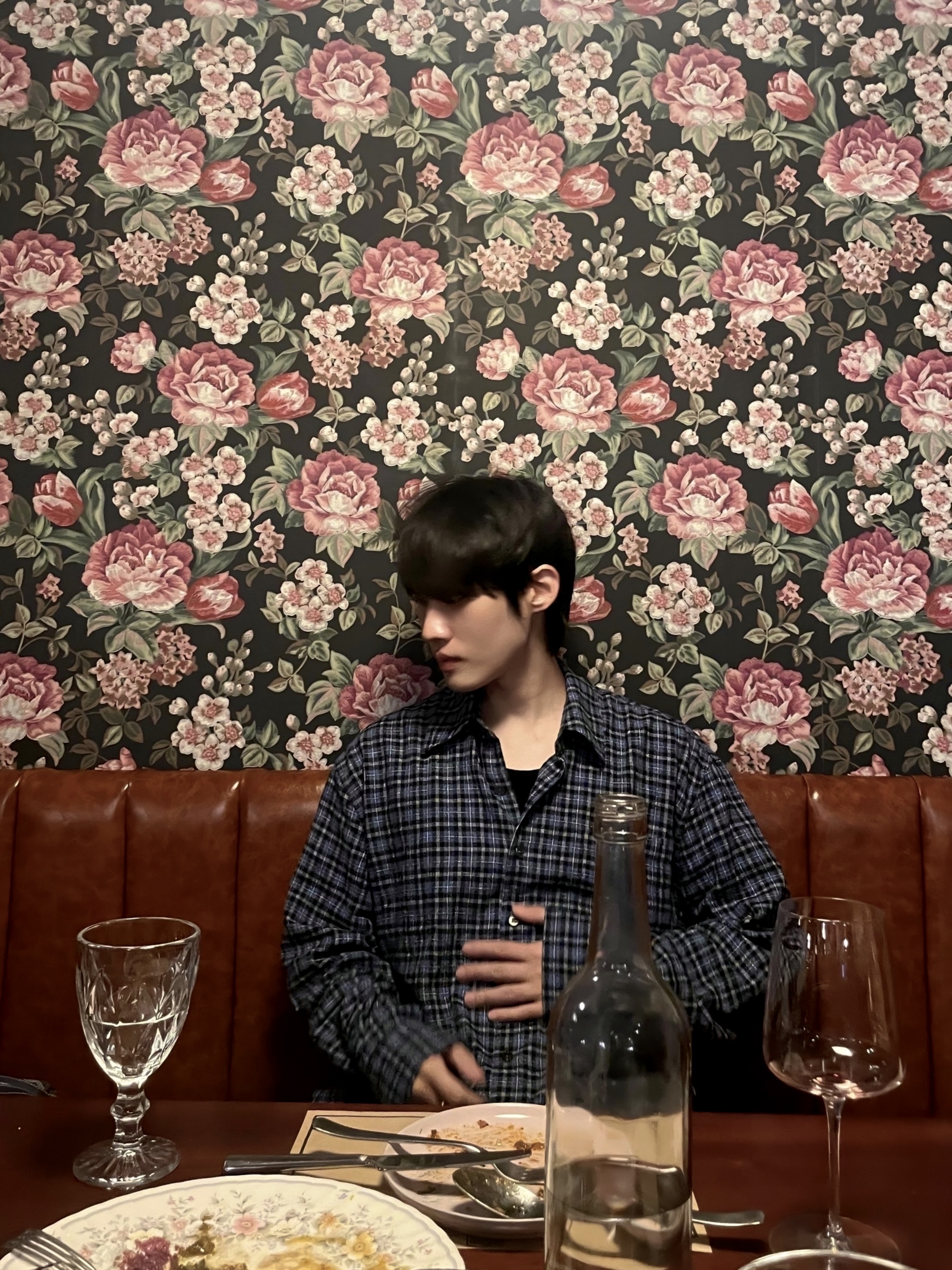 Our Legacy Above Shirt Cantrell Check 착용 스타일