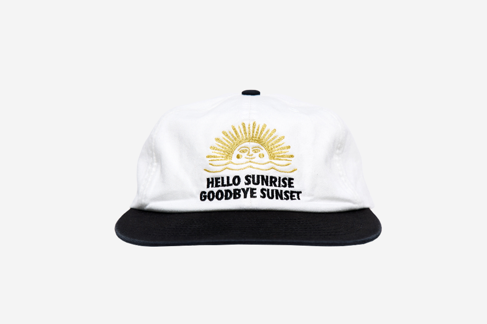 HELLO■Sunset Typo Logo 6 Panel Cap ■送料込 ciatre x HS Two Tone Washed OG Logo Cap | ciatre