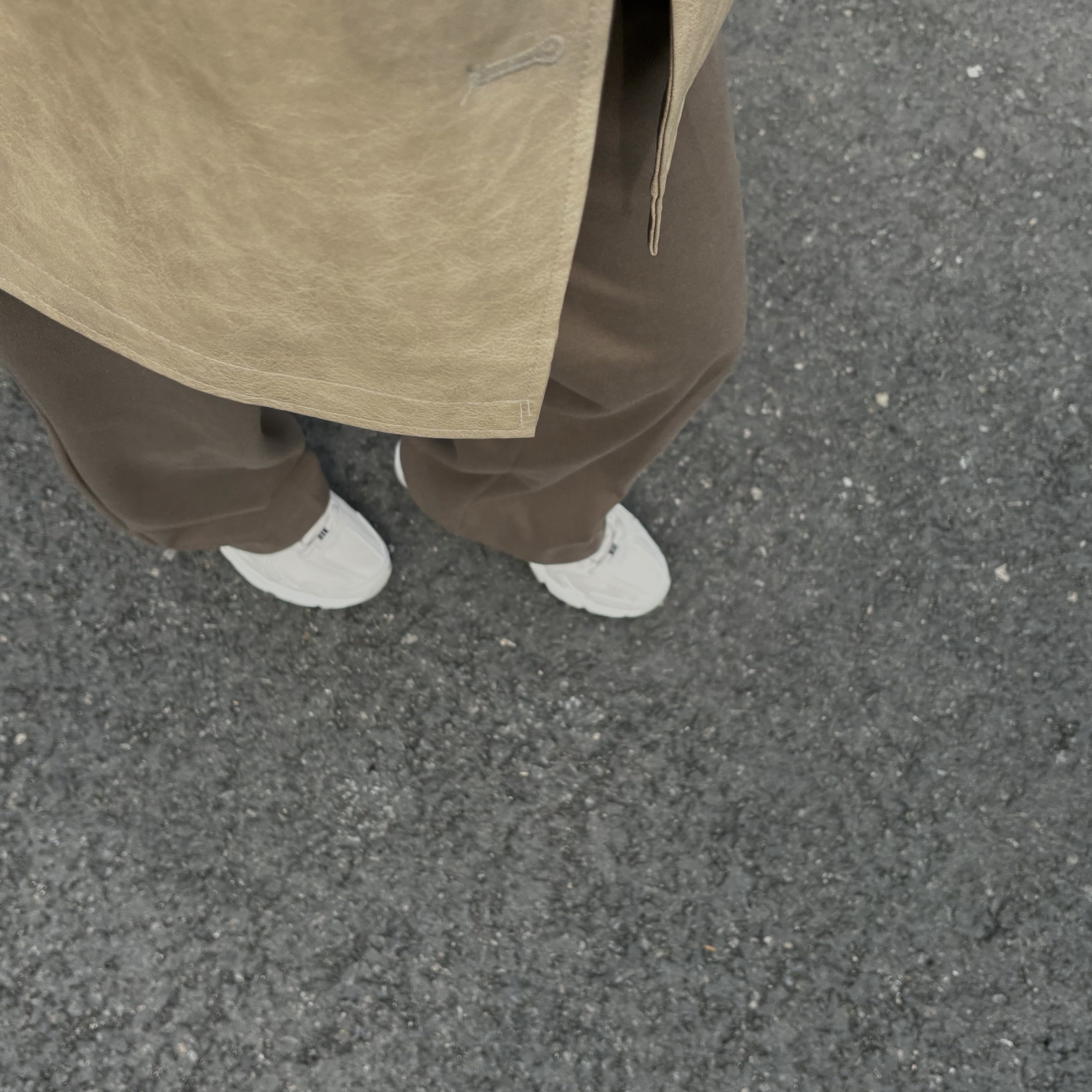 New Balance 530 Ivory 착용 스타일