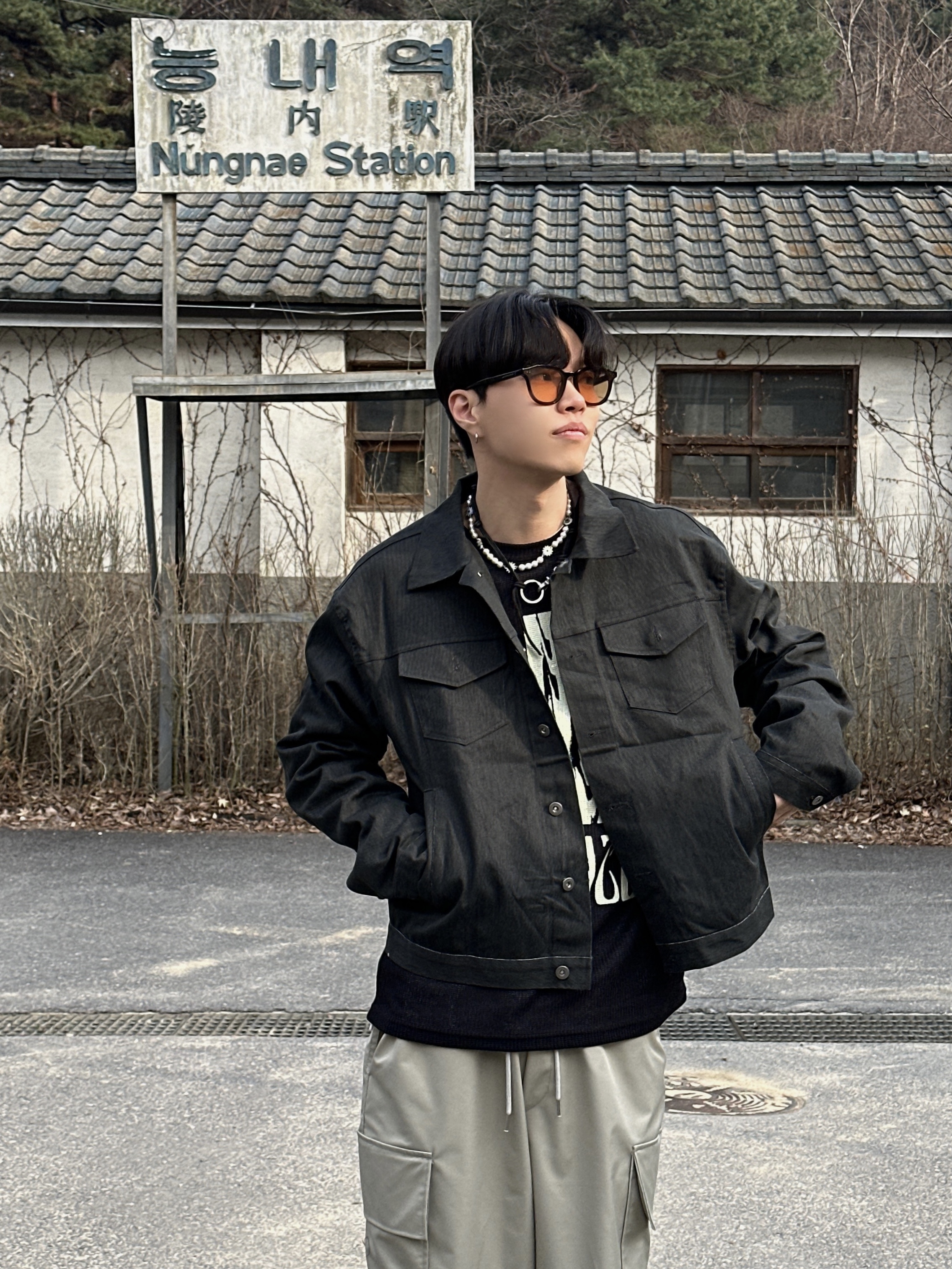 Balenciaga 3XL Sneakers Light Beige 착용 스타일 - 2